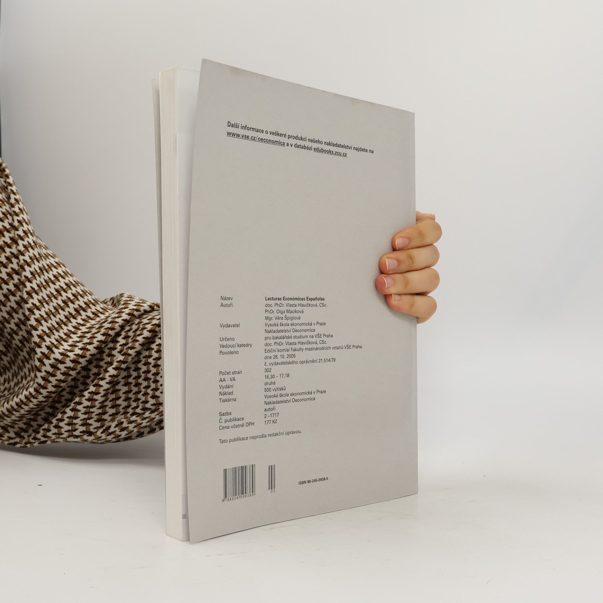 Vlasta Hlavičková Lecturas económicas españolas