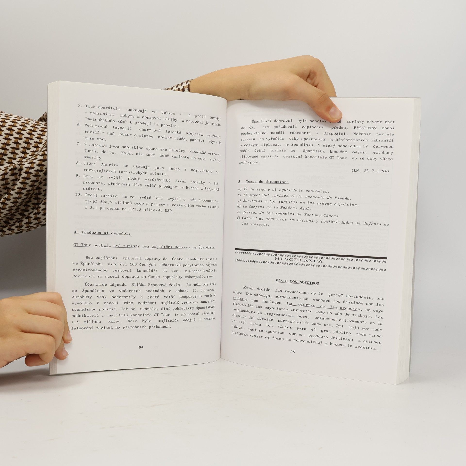 Vlasta Hlavičková Lecturas económicas españolas