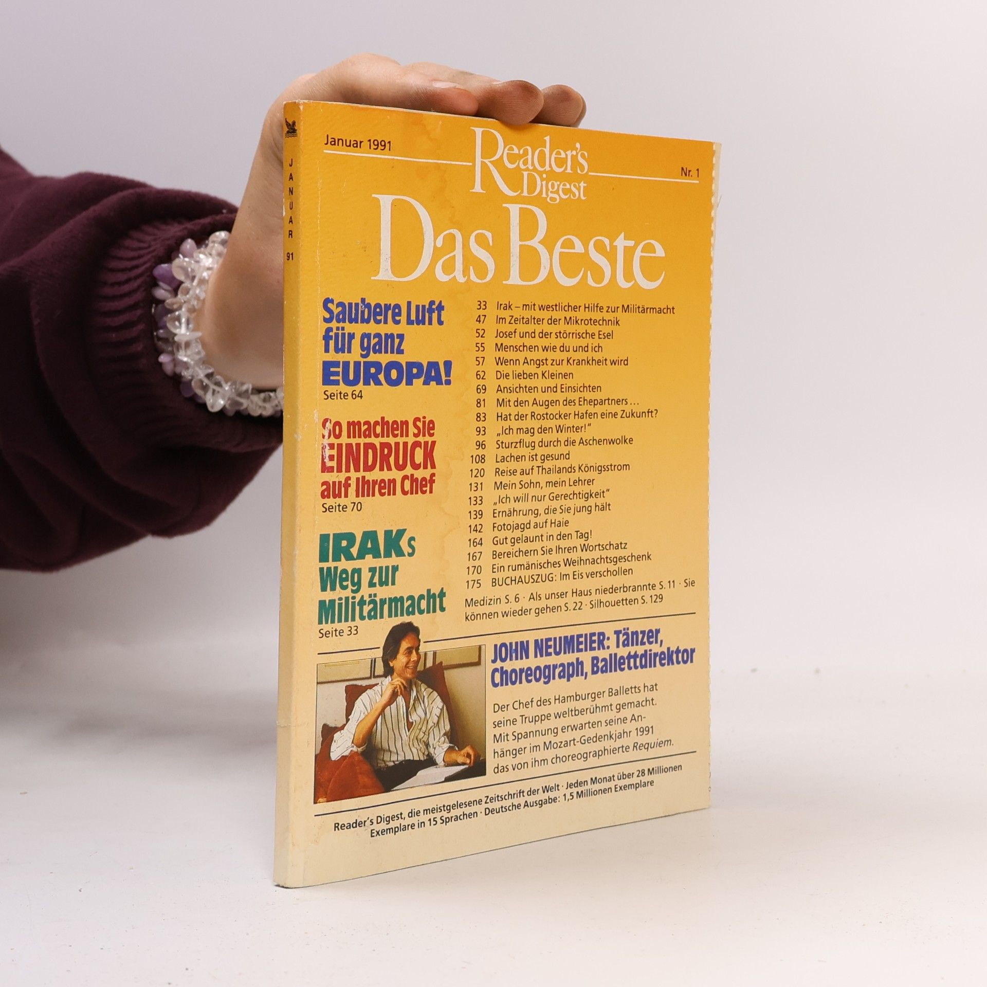 Auteurscollectief Reader's Digest. Das Beste Januar/1991