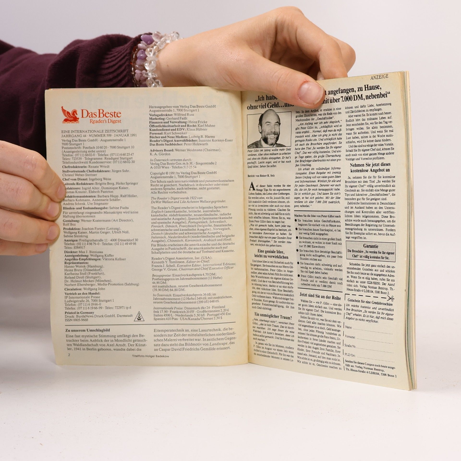 Autorenkollektiv Reader's Digest. Das Beste Januar/1991