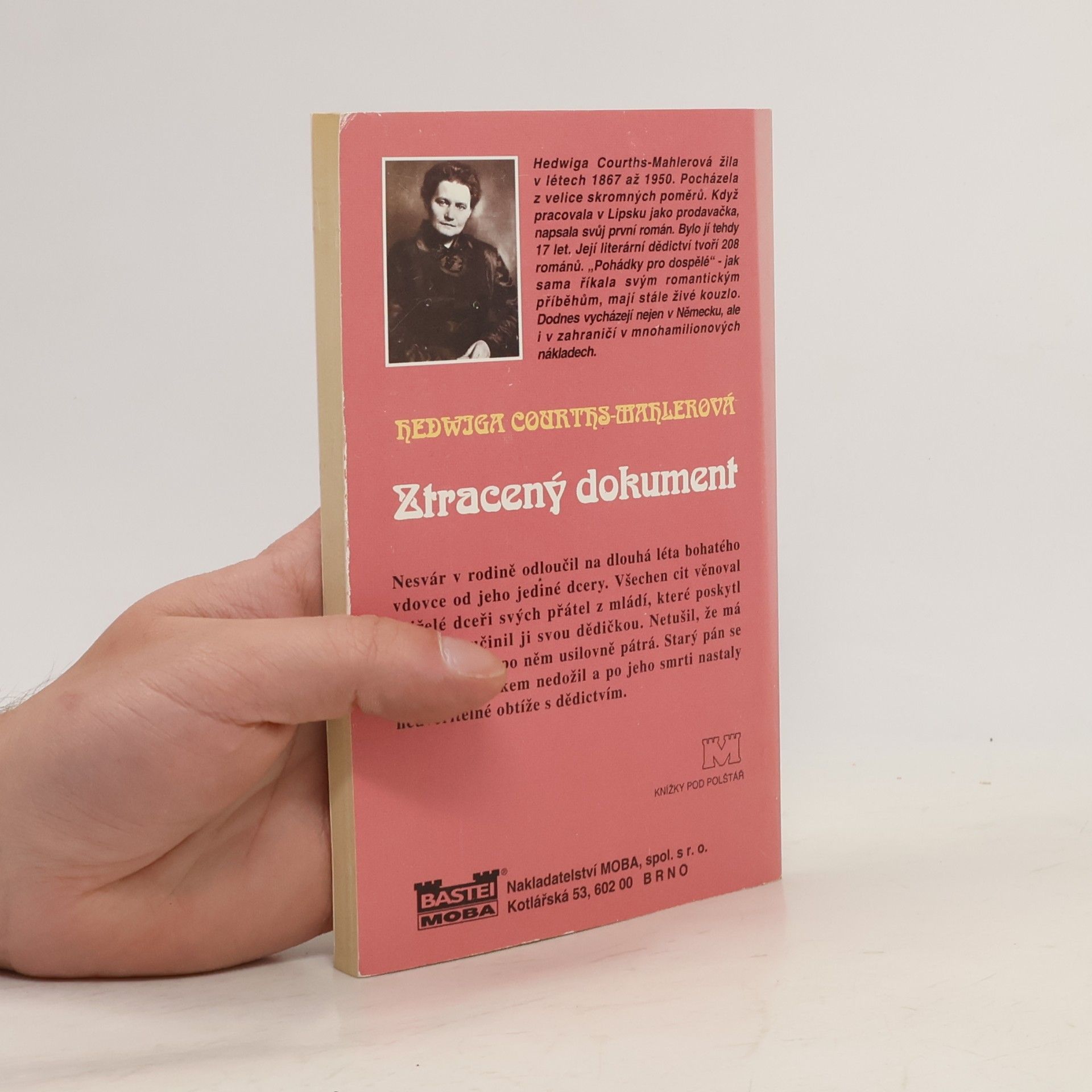 Hedwiga Courthsová-Mahlerová Ztracený dokument