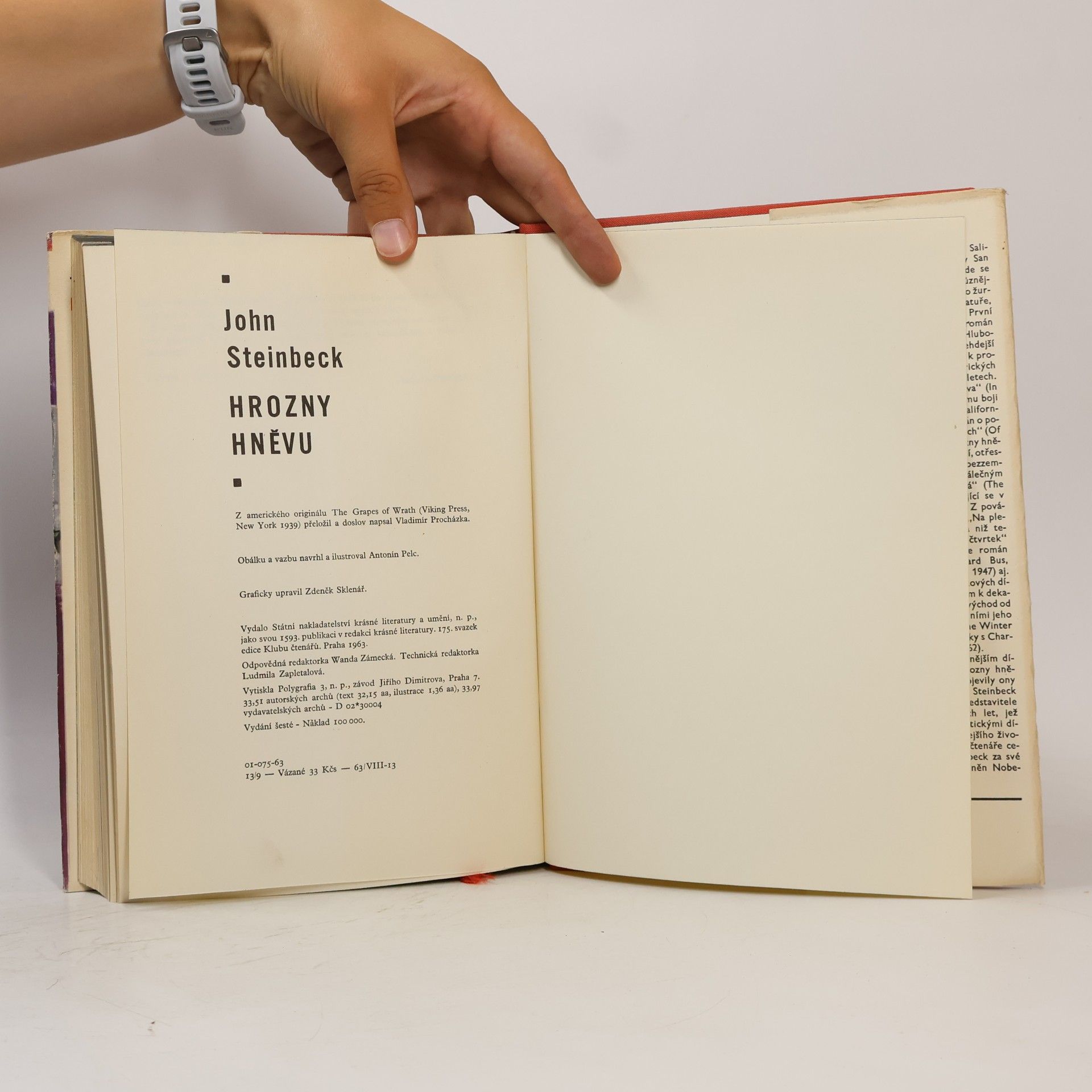 John Steinbeck Hrozny hněvu