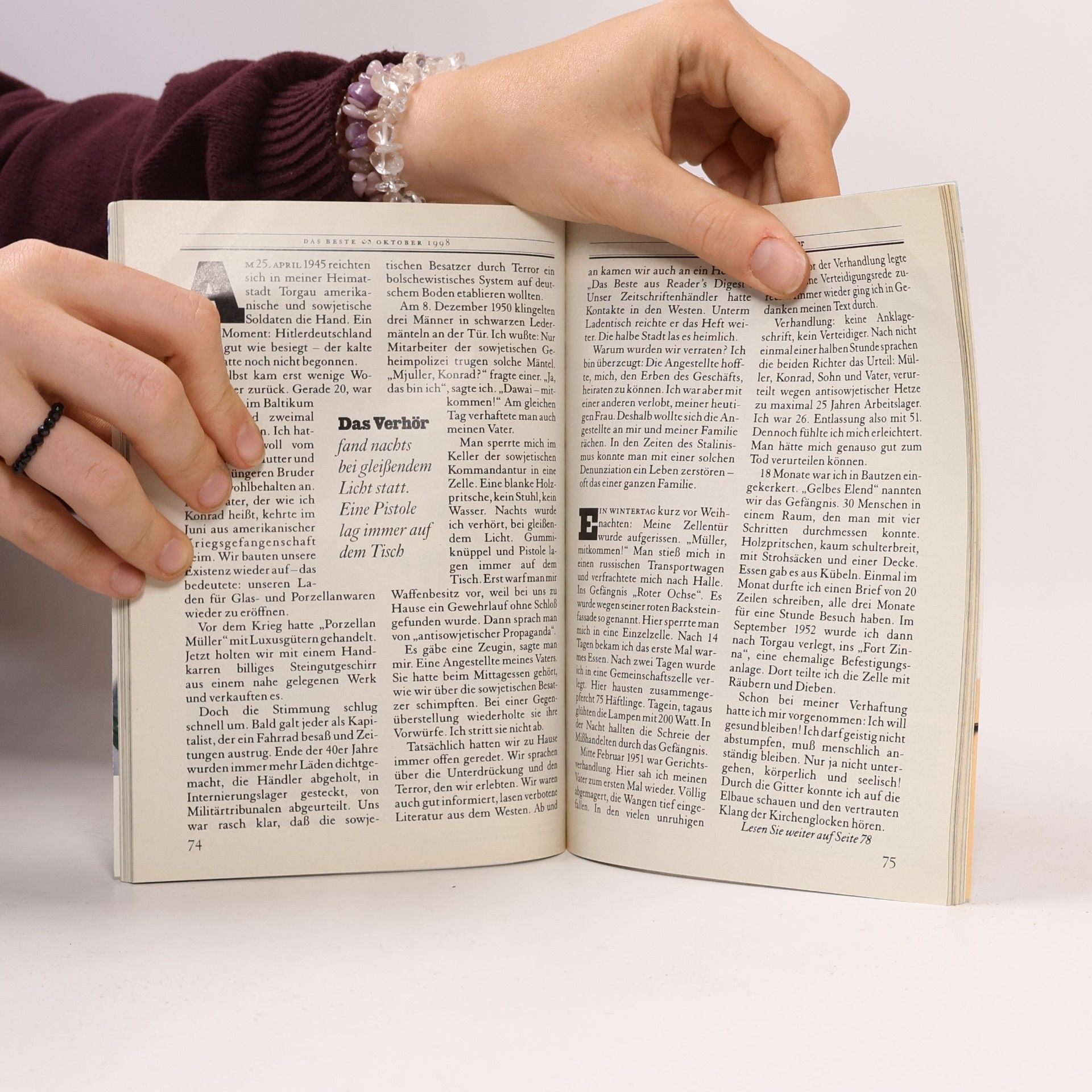 Autorenkollektiv Reader's Digest. Das Beste. 10/1998