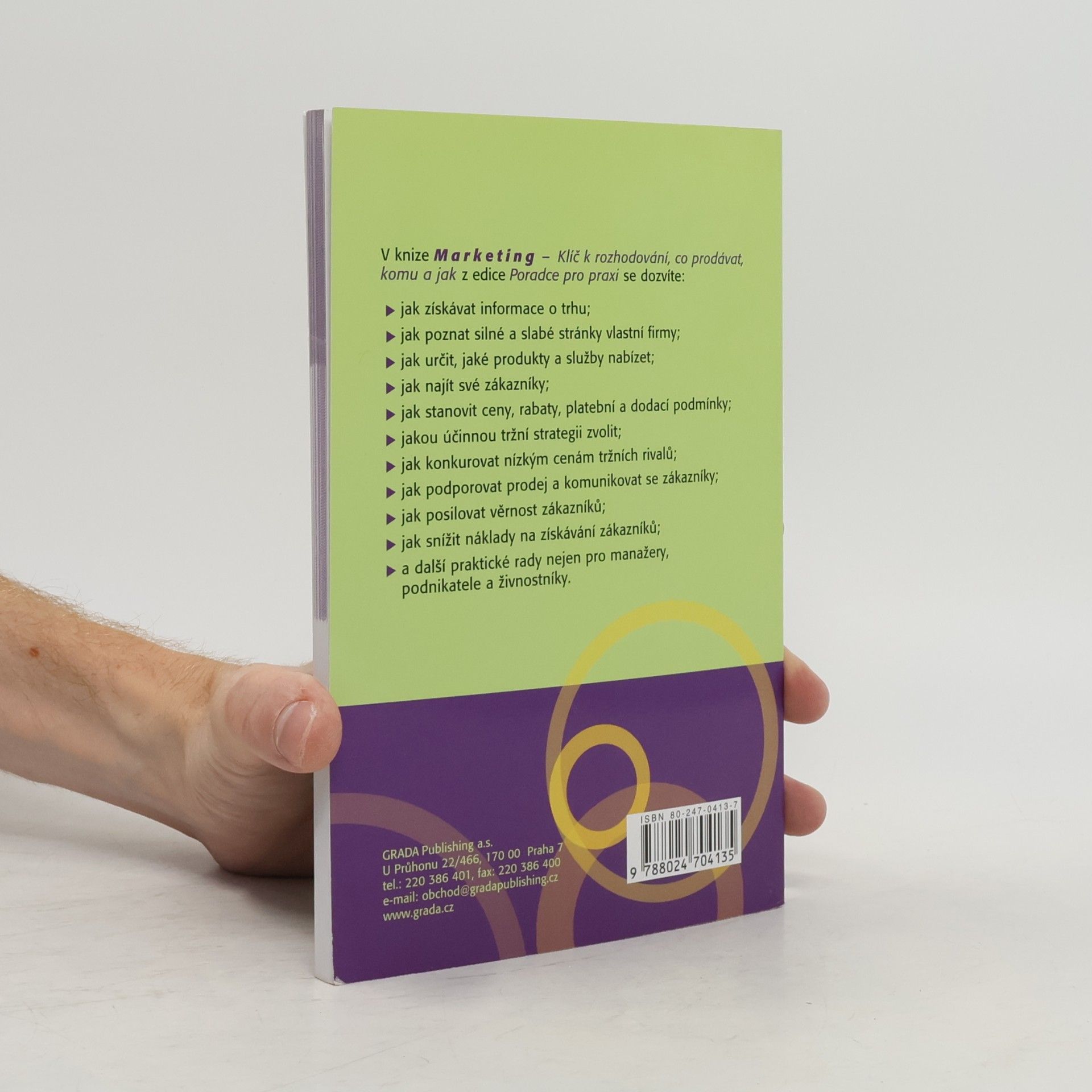 Regine Kalka Marketing : klíč k rozhodování, co prodávat, komu a jak