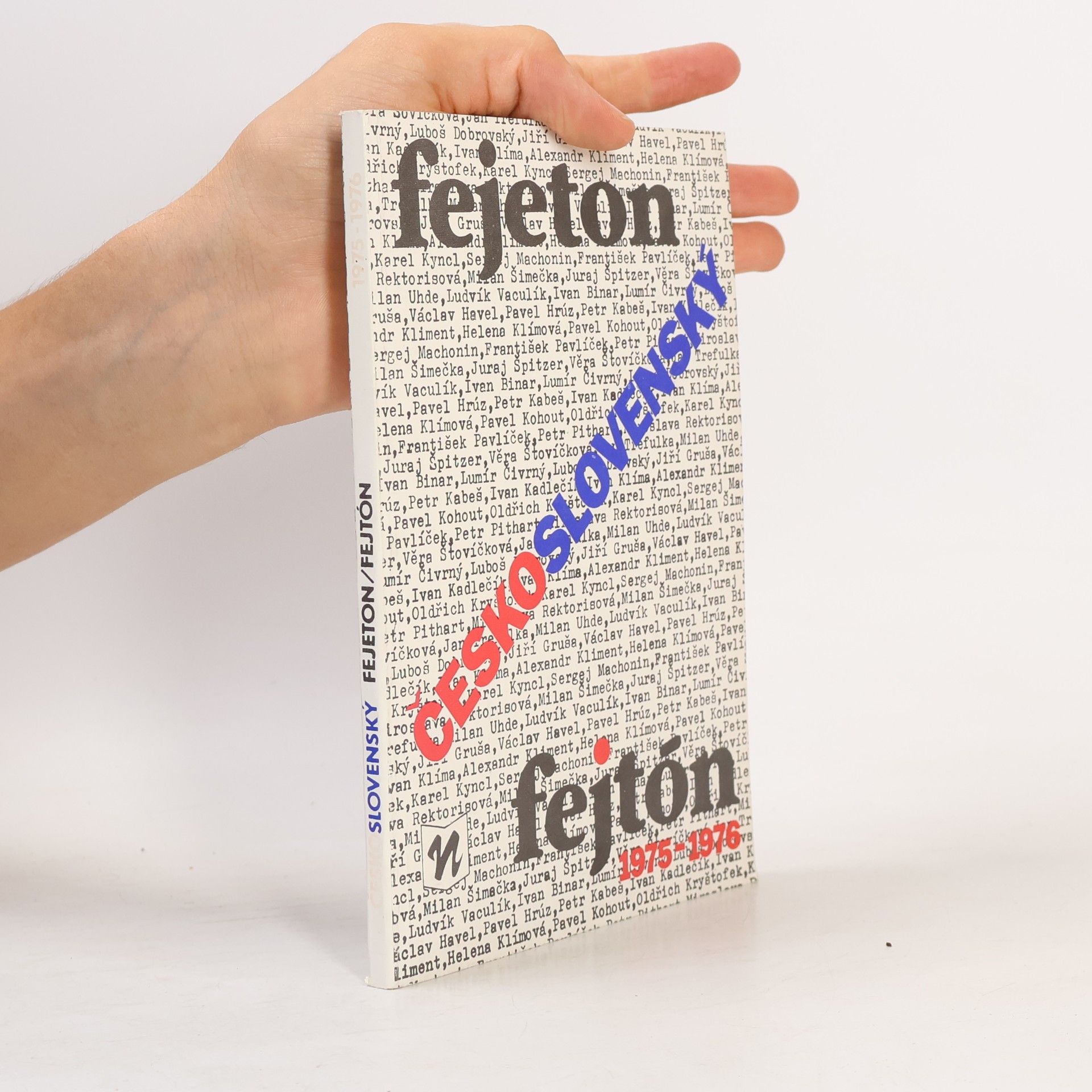 Ludvík Vaculík Československý fejeton/fejtón 1975-1976