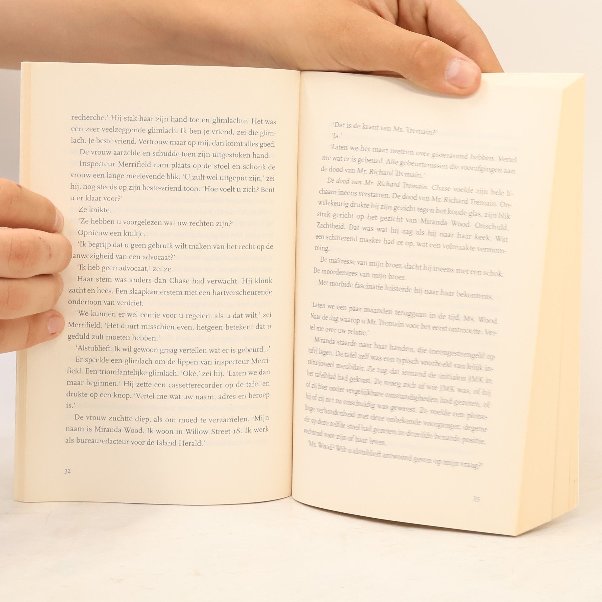 Tess Gerritsen Verdacht van moord