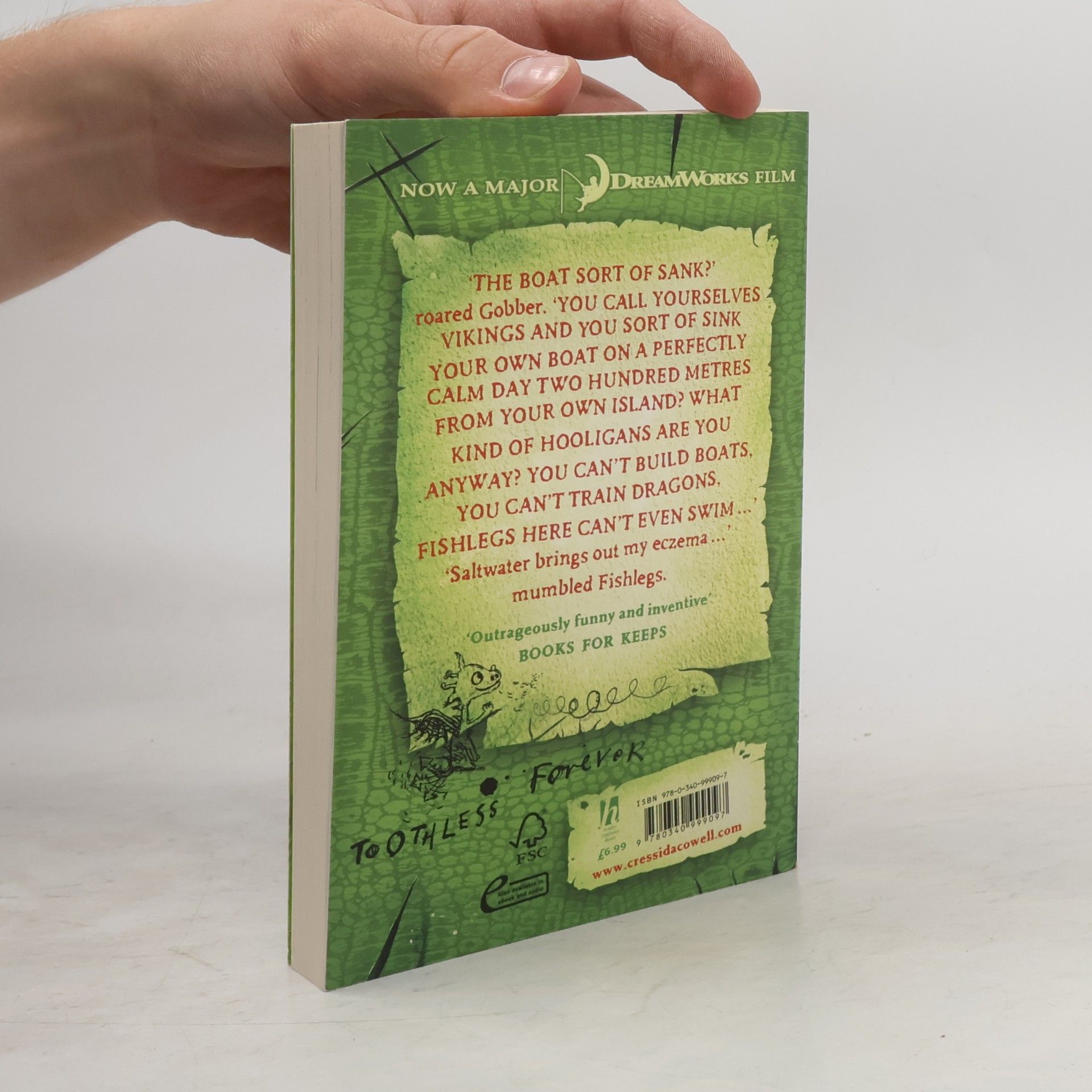 Cressida Cowell How to speak Dragonese