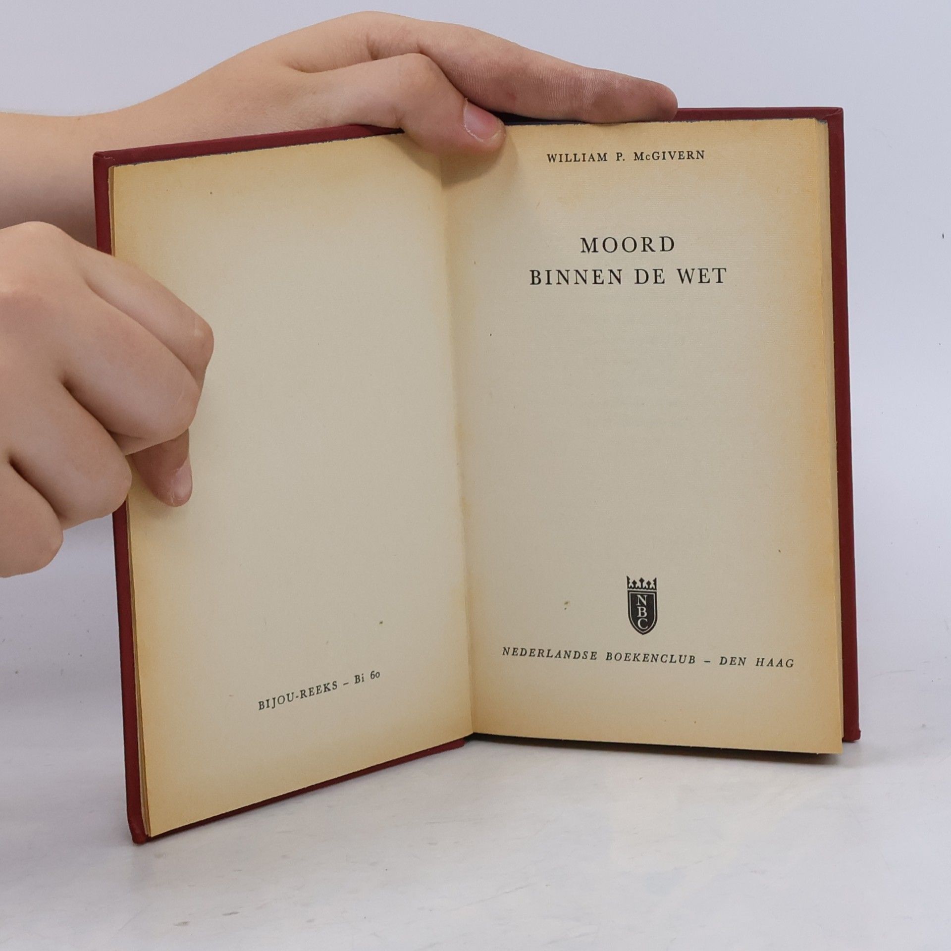 William P. McGivern Moord binnen de welt