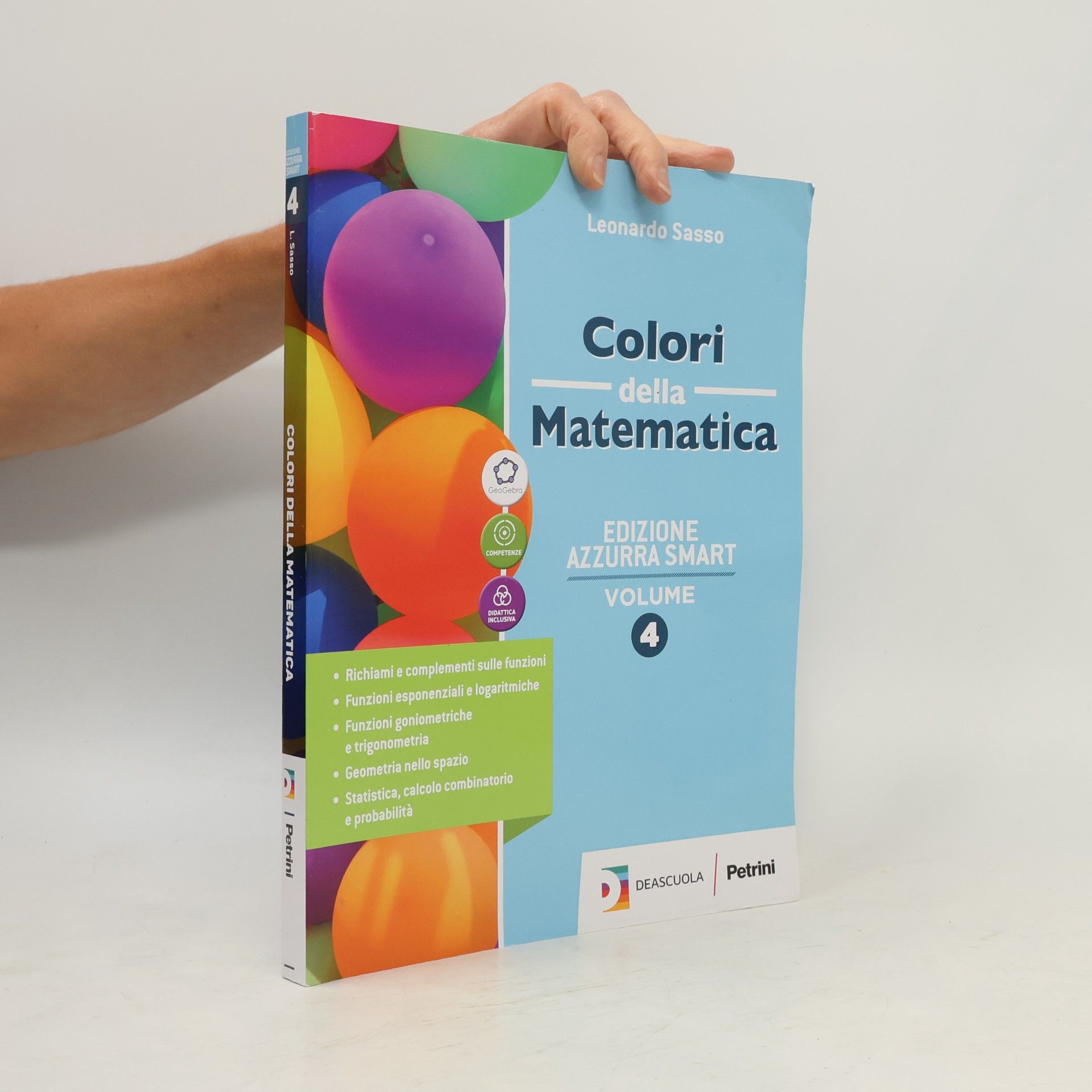 Leonardo Sasso Colori della Matematica 4