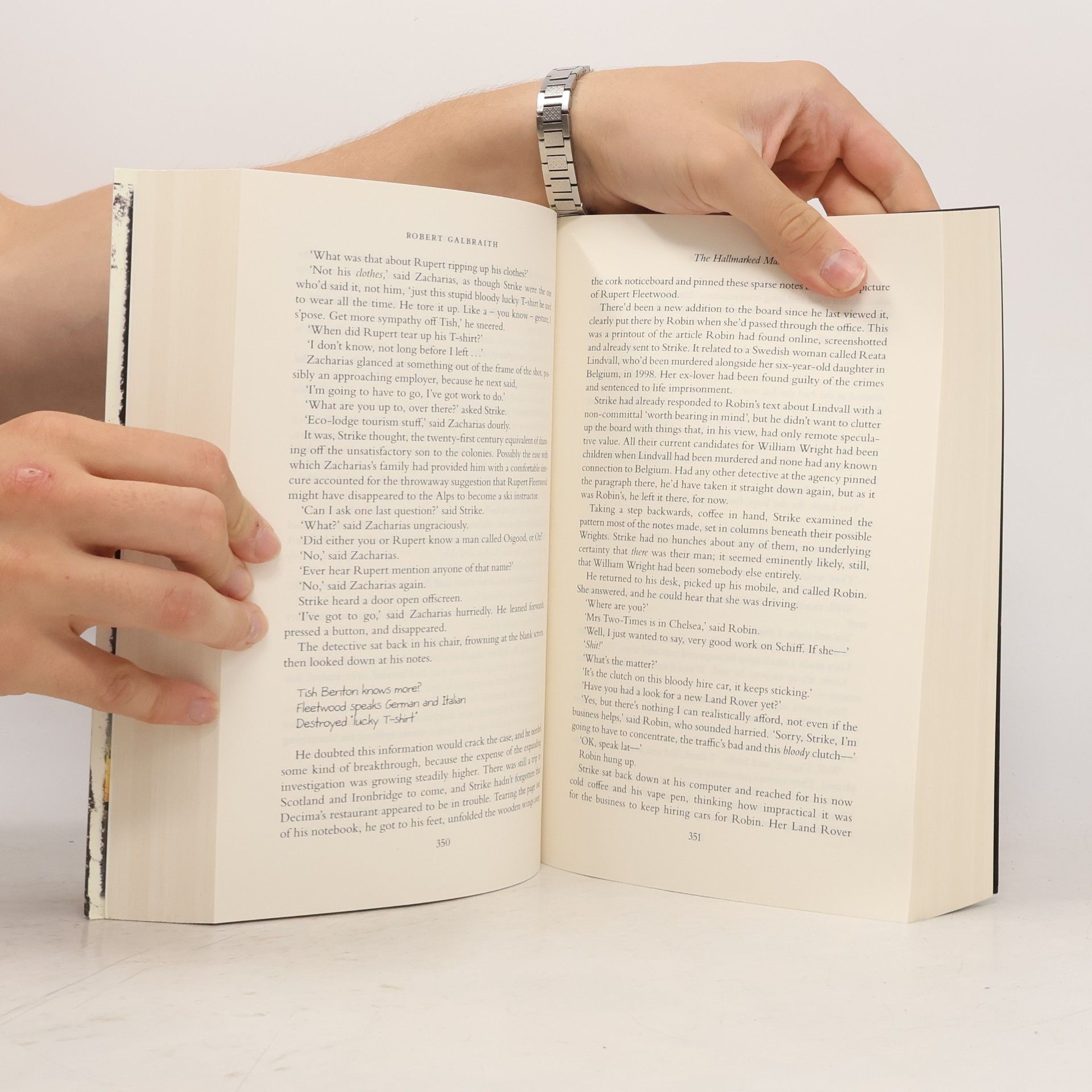 J. K. Rowling The Hallmarked Man