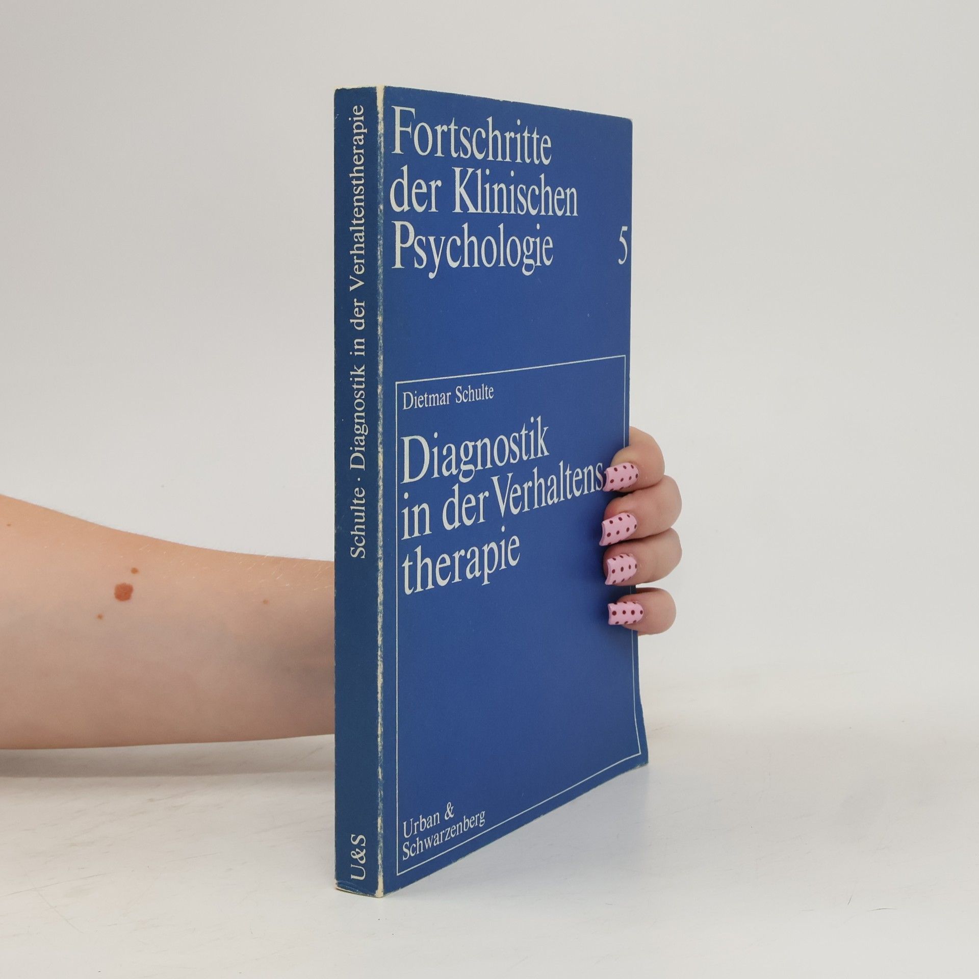 Dietmar Schulte Diagnostik in der Verhaltenstherapie