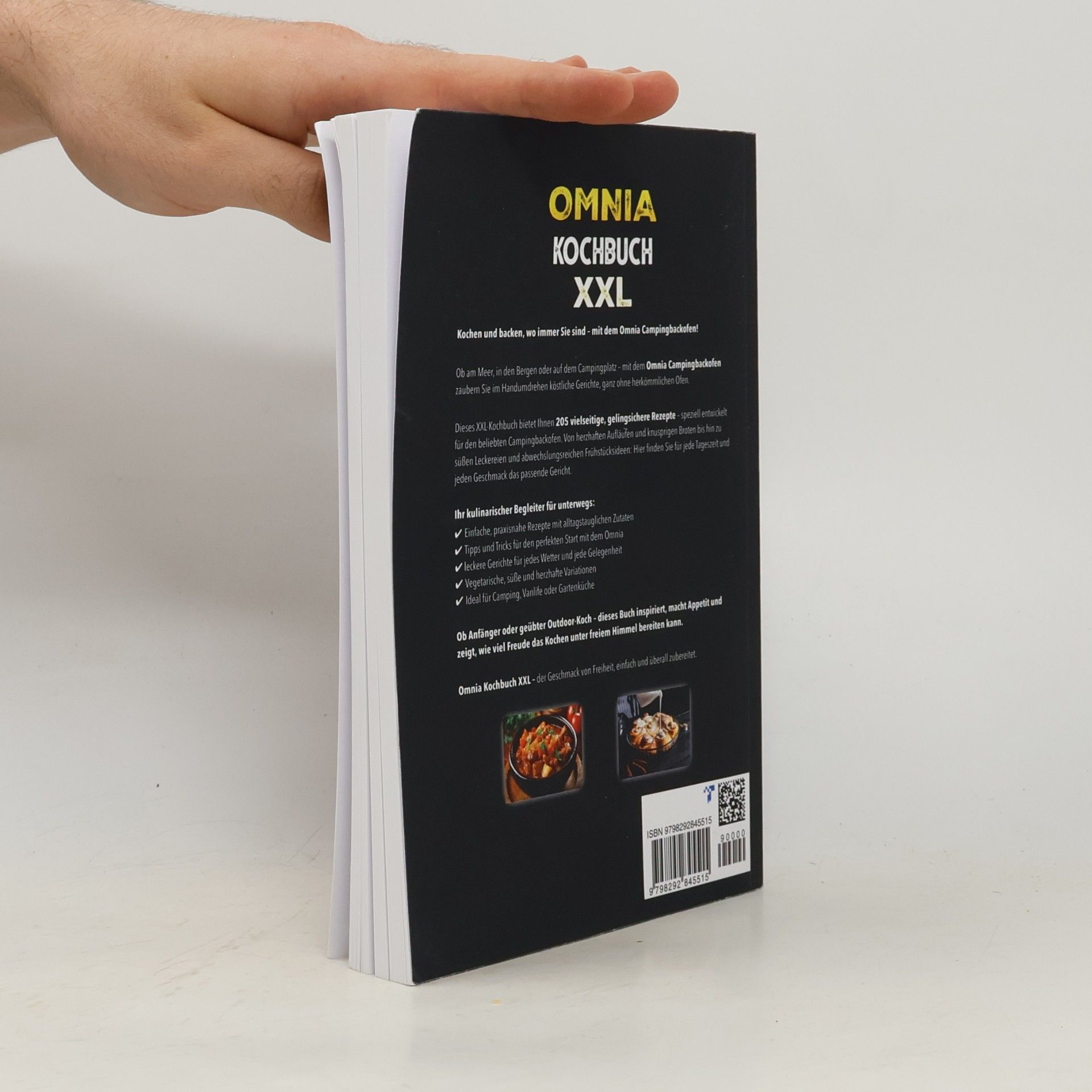 Sarah Neumann Omnia Kochbuch XXL: Die besten und leckersten 205 Rezepte für den fantastischen Campingbackofen