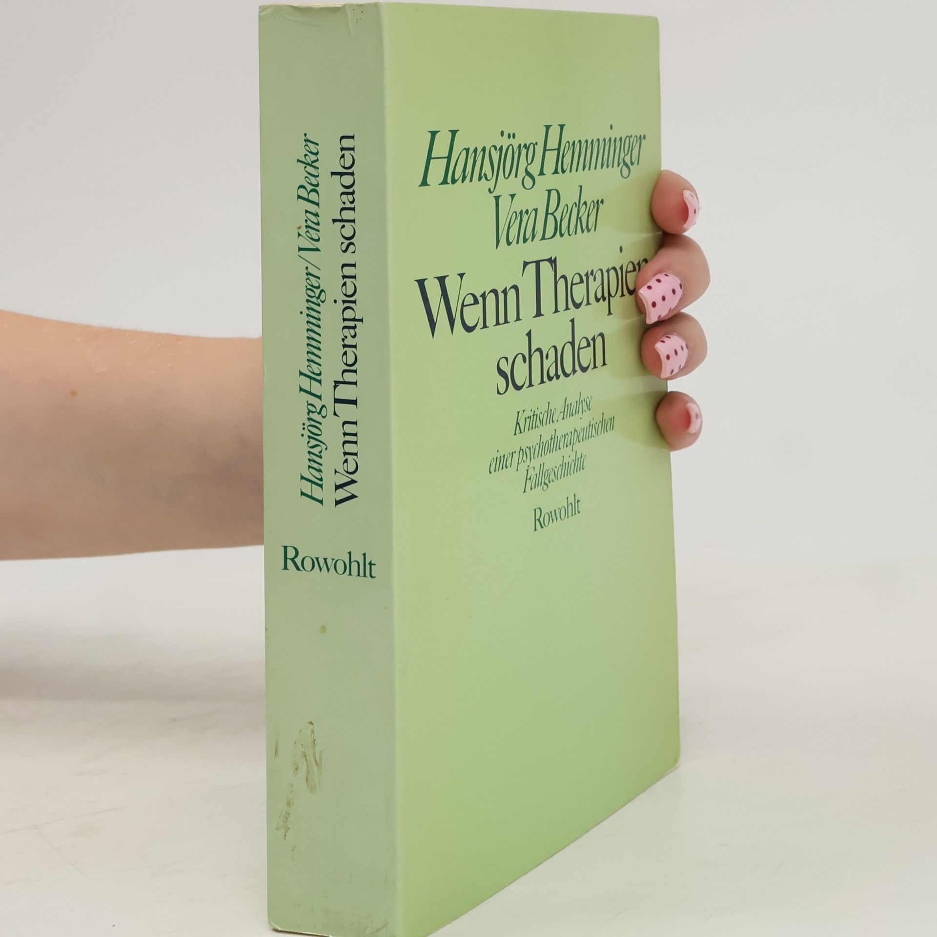 Hansjörg Hemminger Wenn Therapien schaden