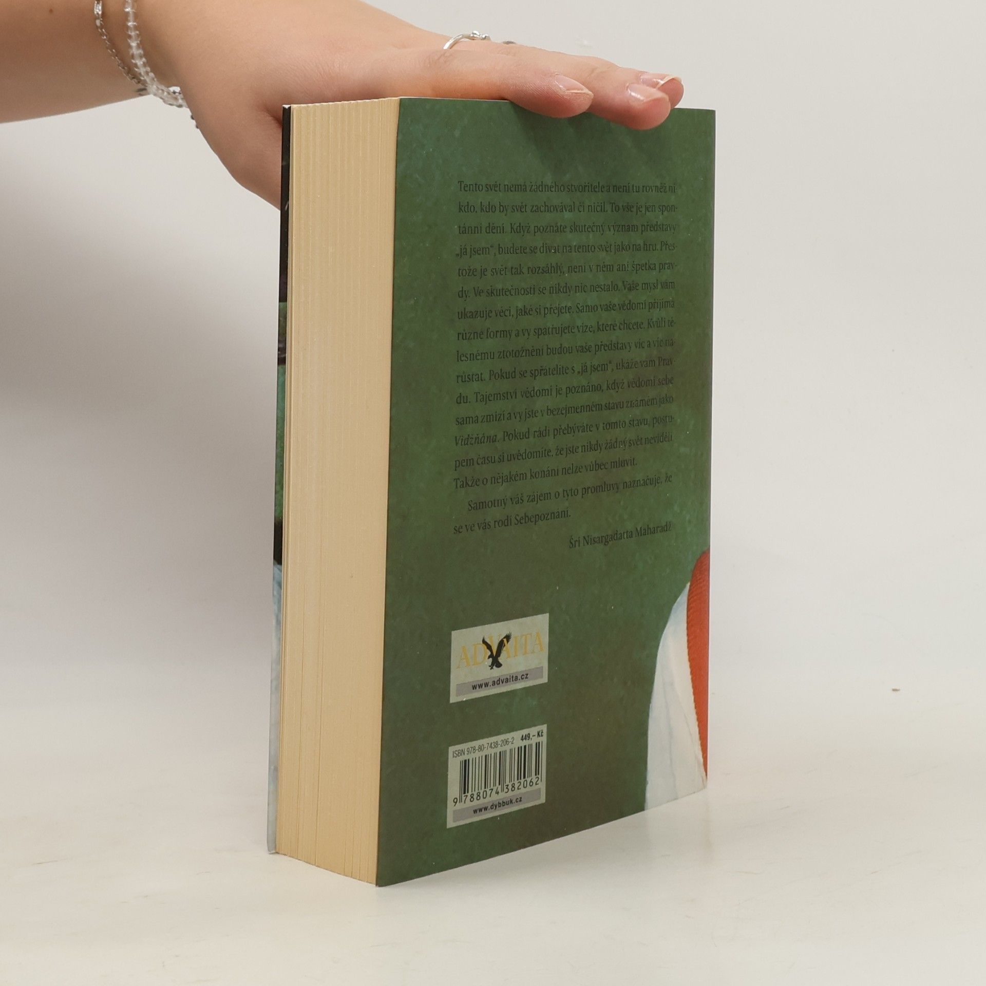 Nisargadatta Maharaj Vidžňána. Zmizení pocitu bytí