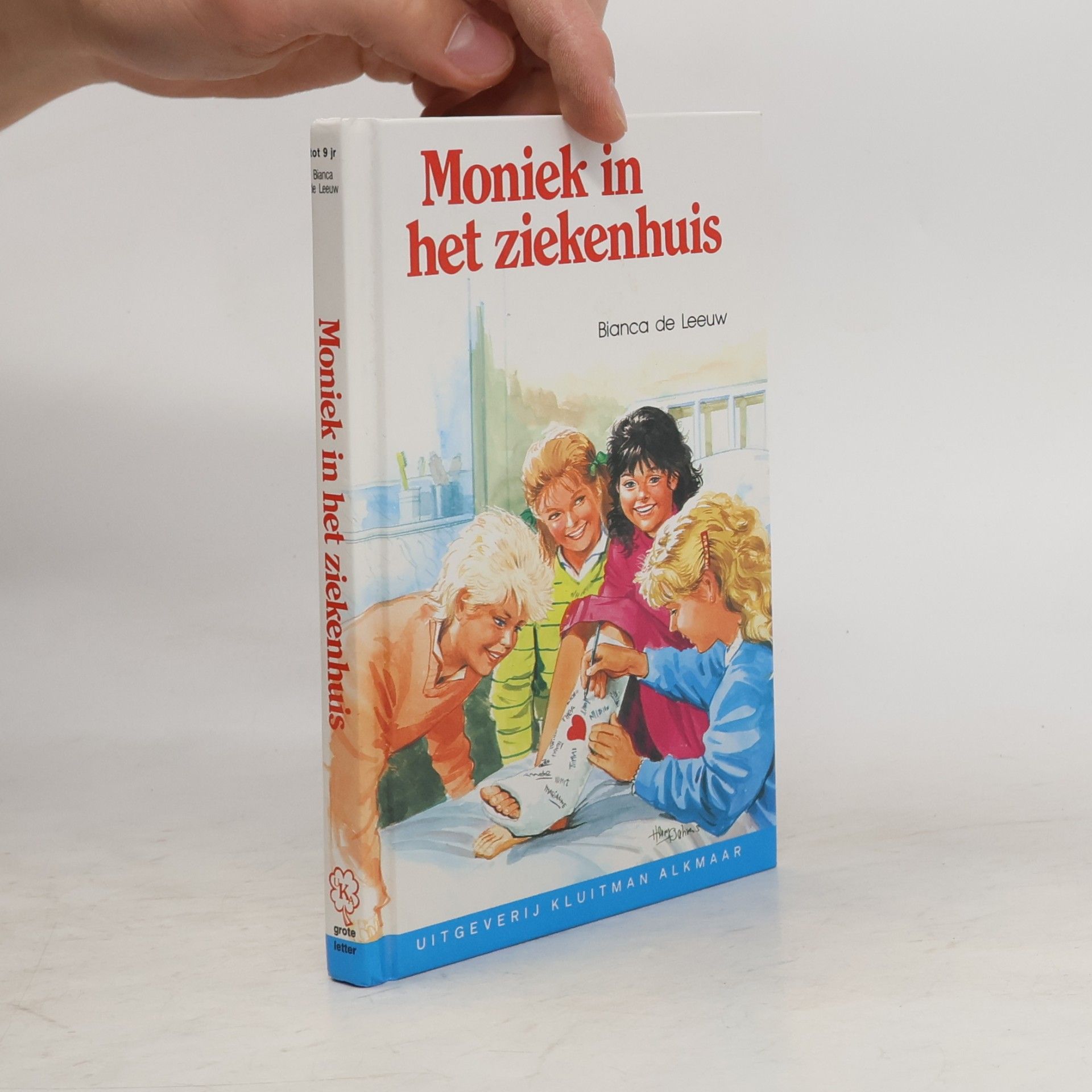Hans Bornes Moniek in het ziekenhuis