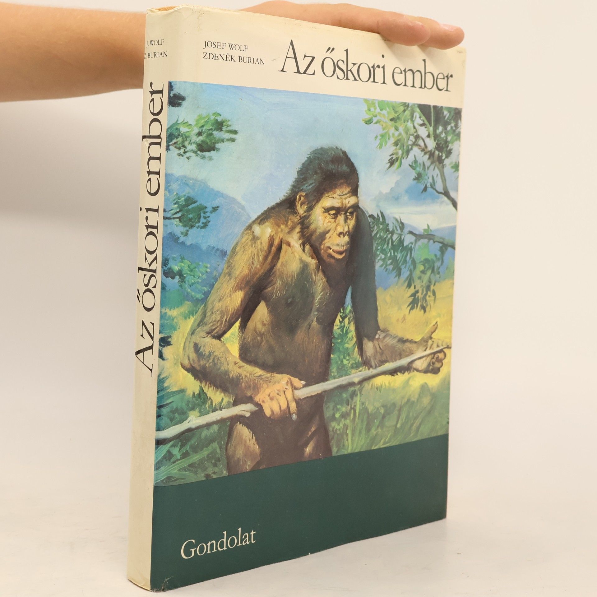 József Wolf Az őskori ember