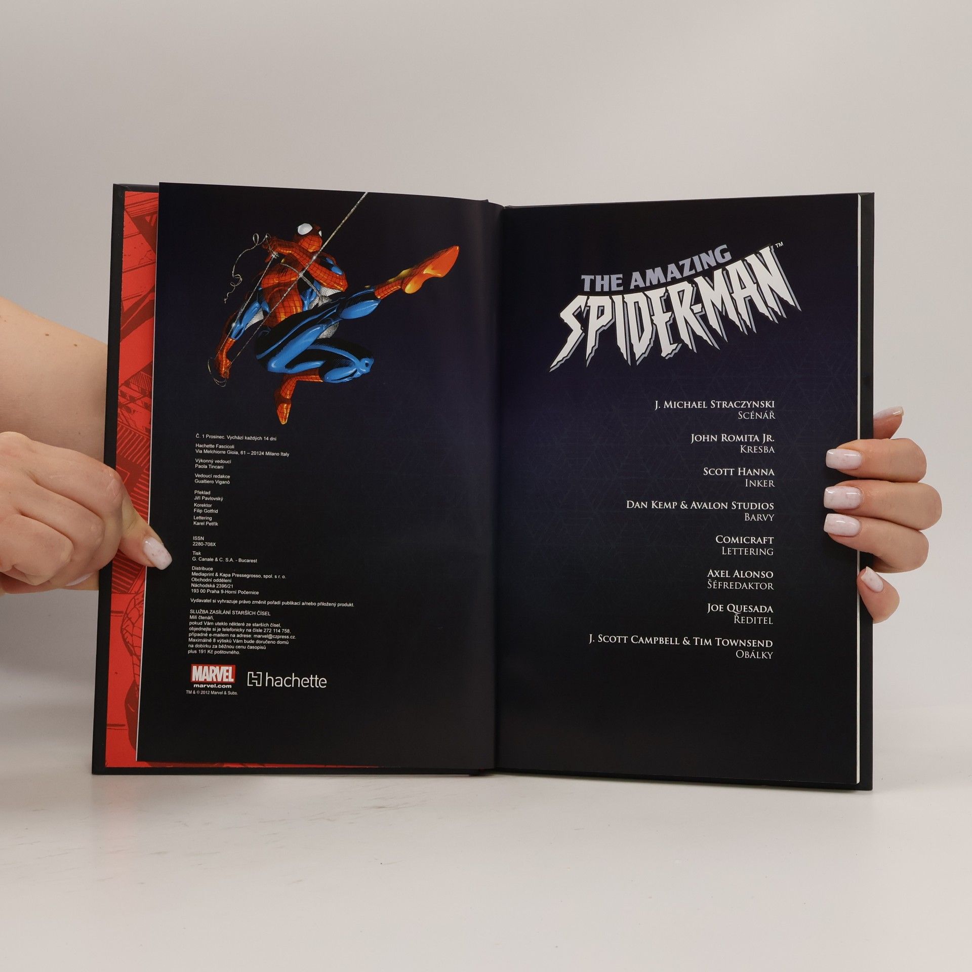 J. Michael Straczynski Ultimátní komiksový komplet 21. Amazing Spiderman. Návrat