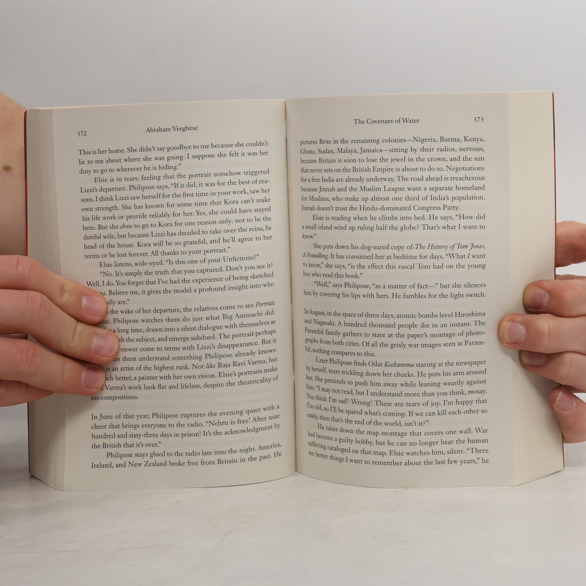 Abraham Verghese The Covenant of Water: An Oprah´s Book Club Selection