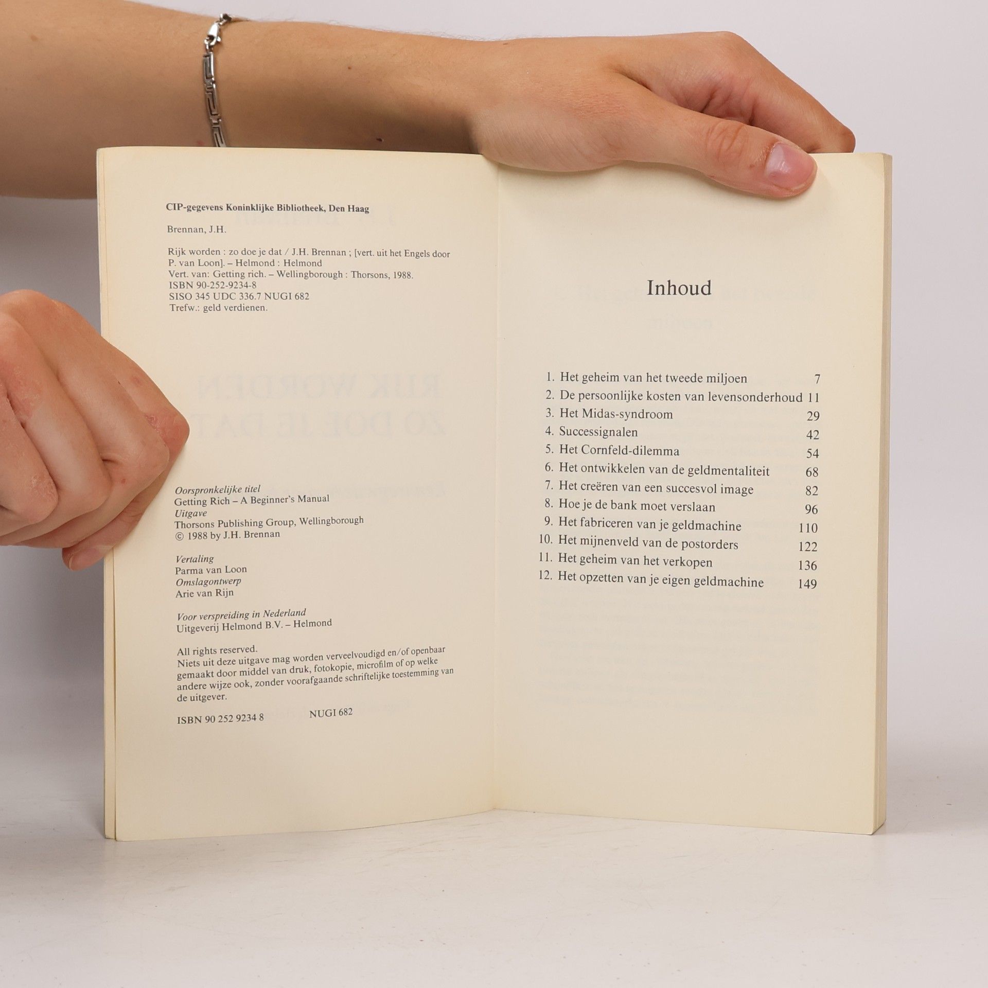 J.H. Brennan Rijk worden: zo doe je dat