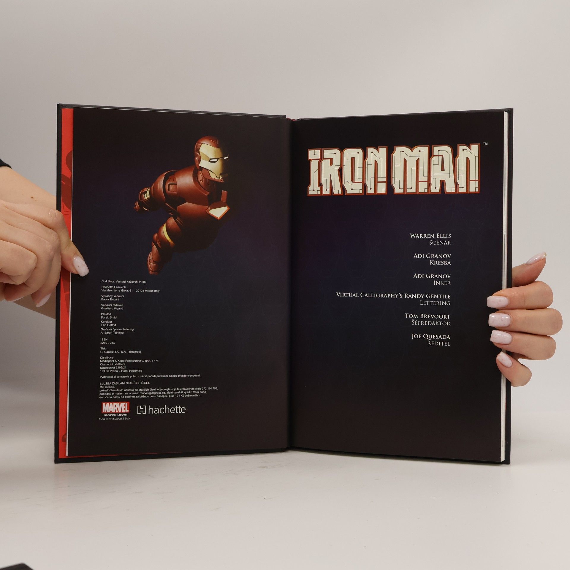 Warren Ellis Marvel 43. Iron Man: Extremis