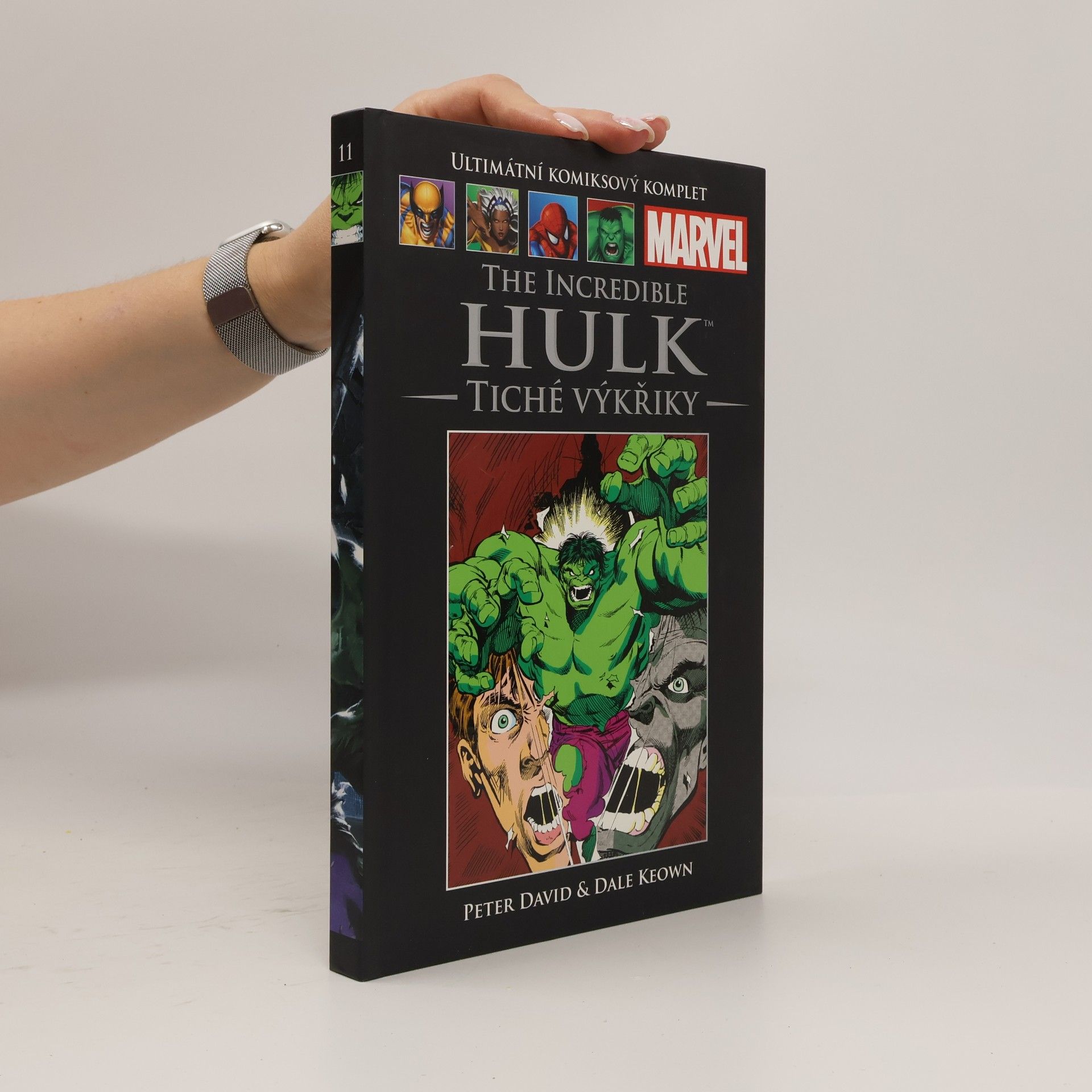 Jiří Pavlovský Ultimátní komiksový komplet Marvel 11. The Incredible Hulk. Tiché výkřiky