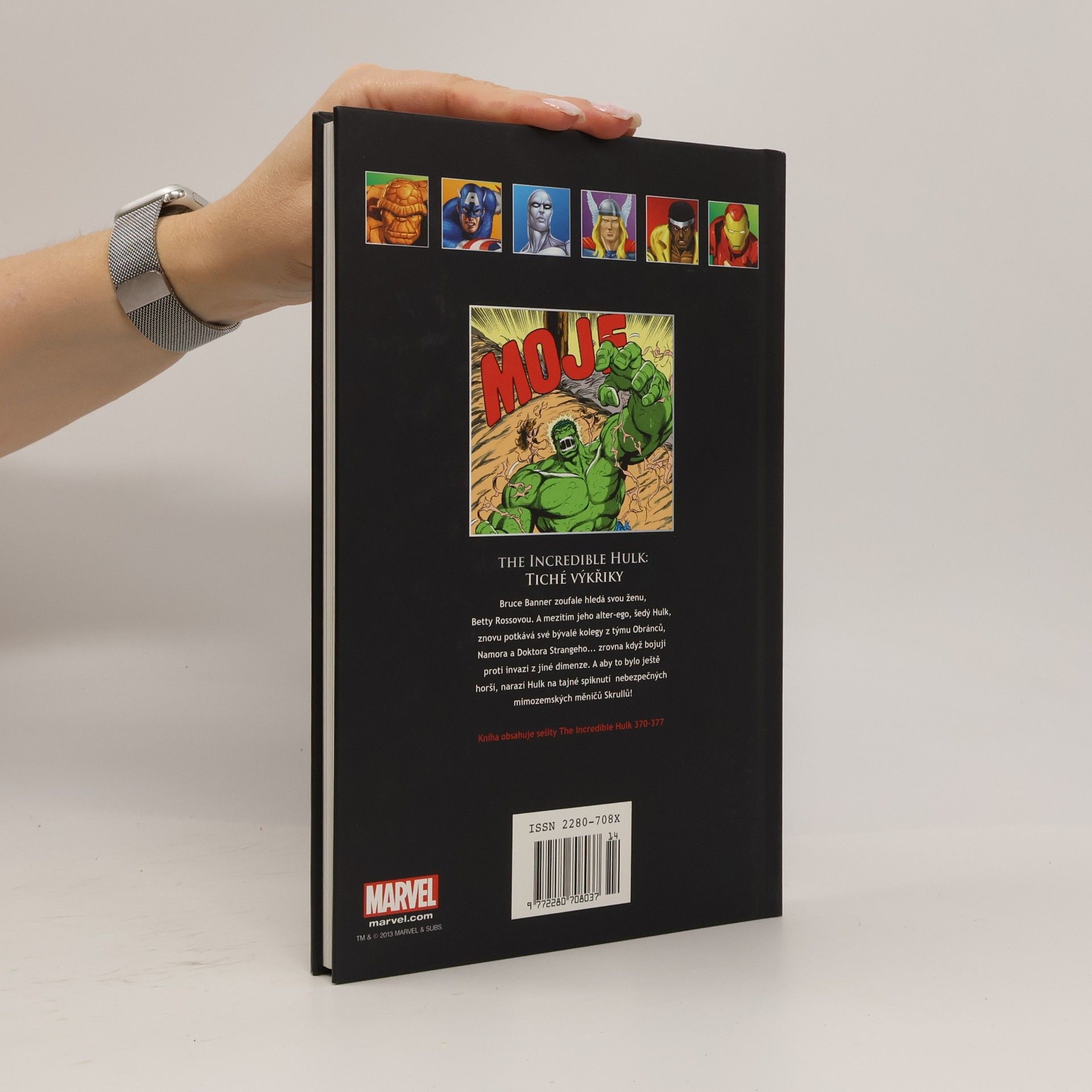Jiří Pavlovský Ultimátní komiksový komplet Marvel 11. The Incredible Hulk. Tiché výkřiky