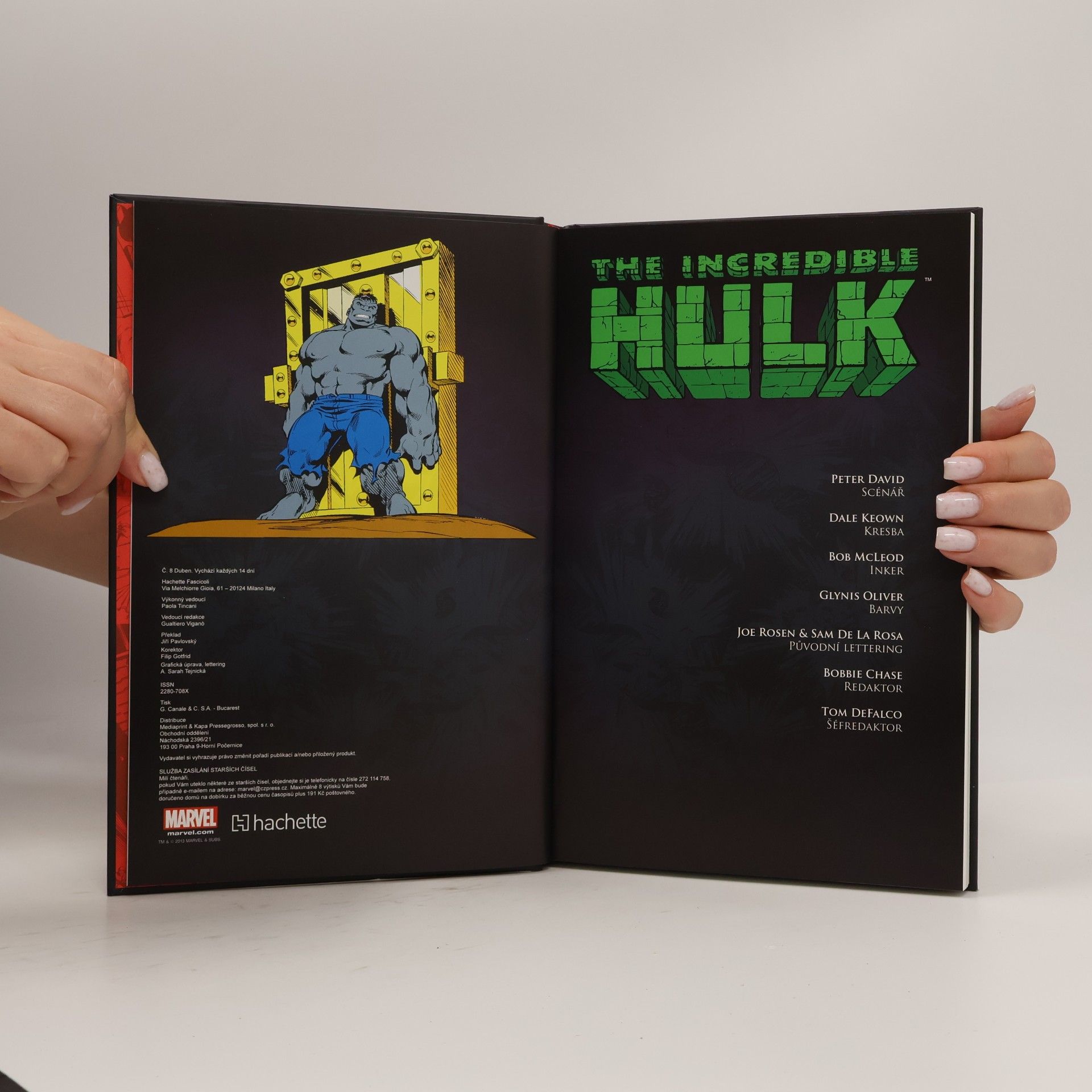 Jiří Pavlovský Ultimátní komiksový komplet Marvel 11. The Incredible Hulk. Tiché výkřiky