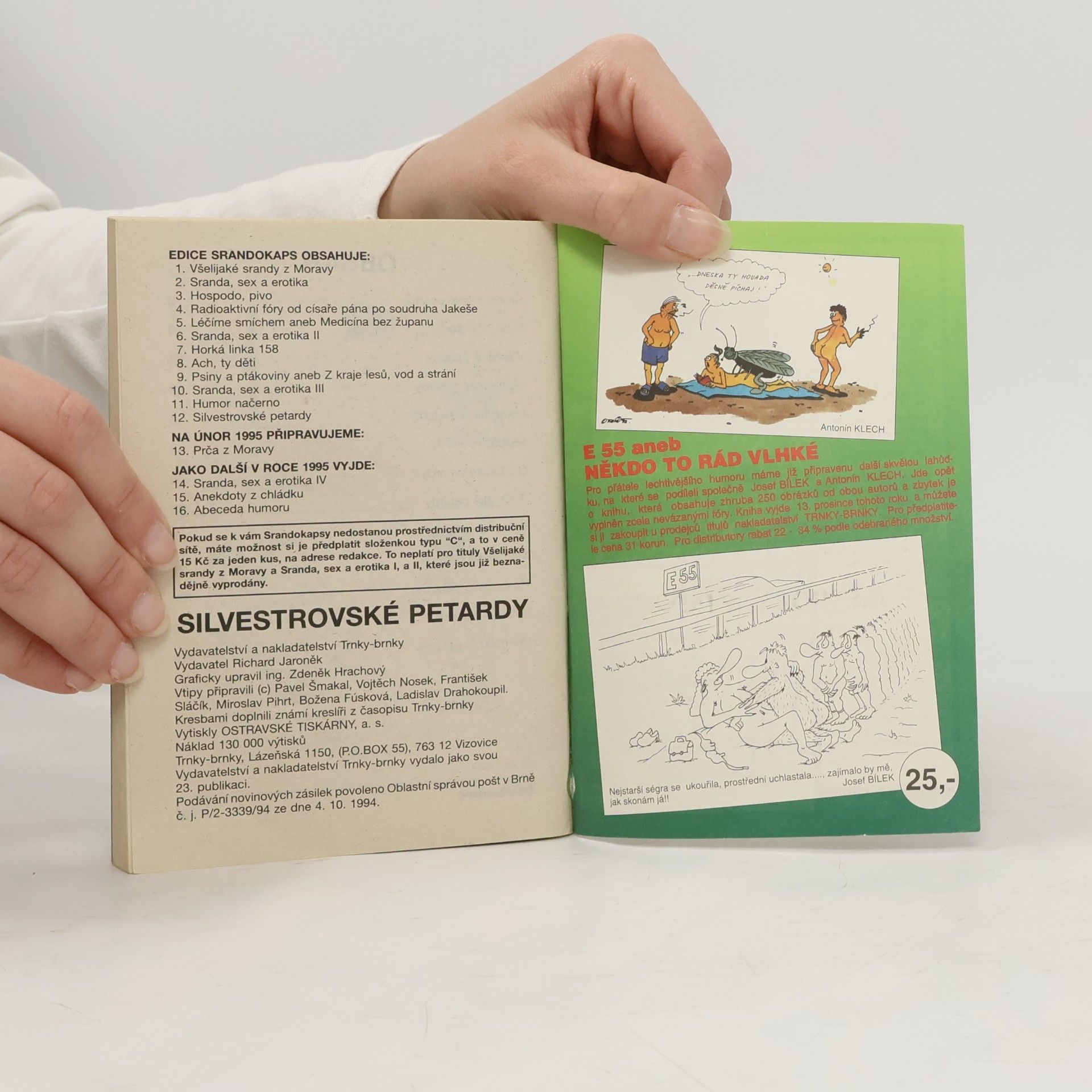 Various authors Srandokaps 12/1995. Silvestrovské petardy