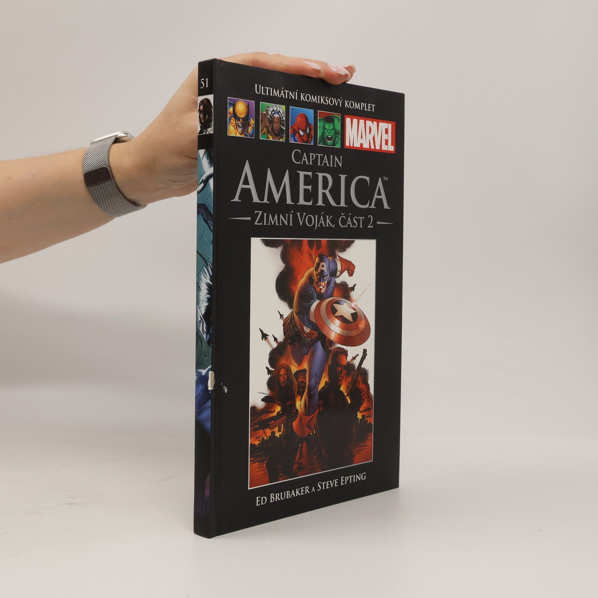Steve Epting Ultimátní komiksový komplet 51. Captain America. Zimní voják. Část 2