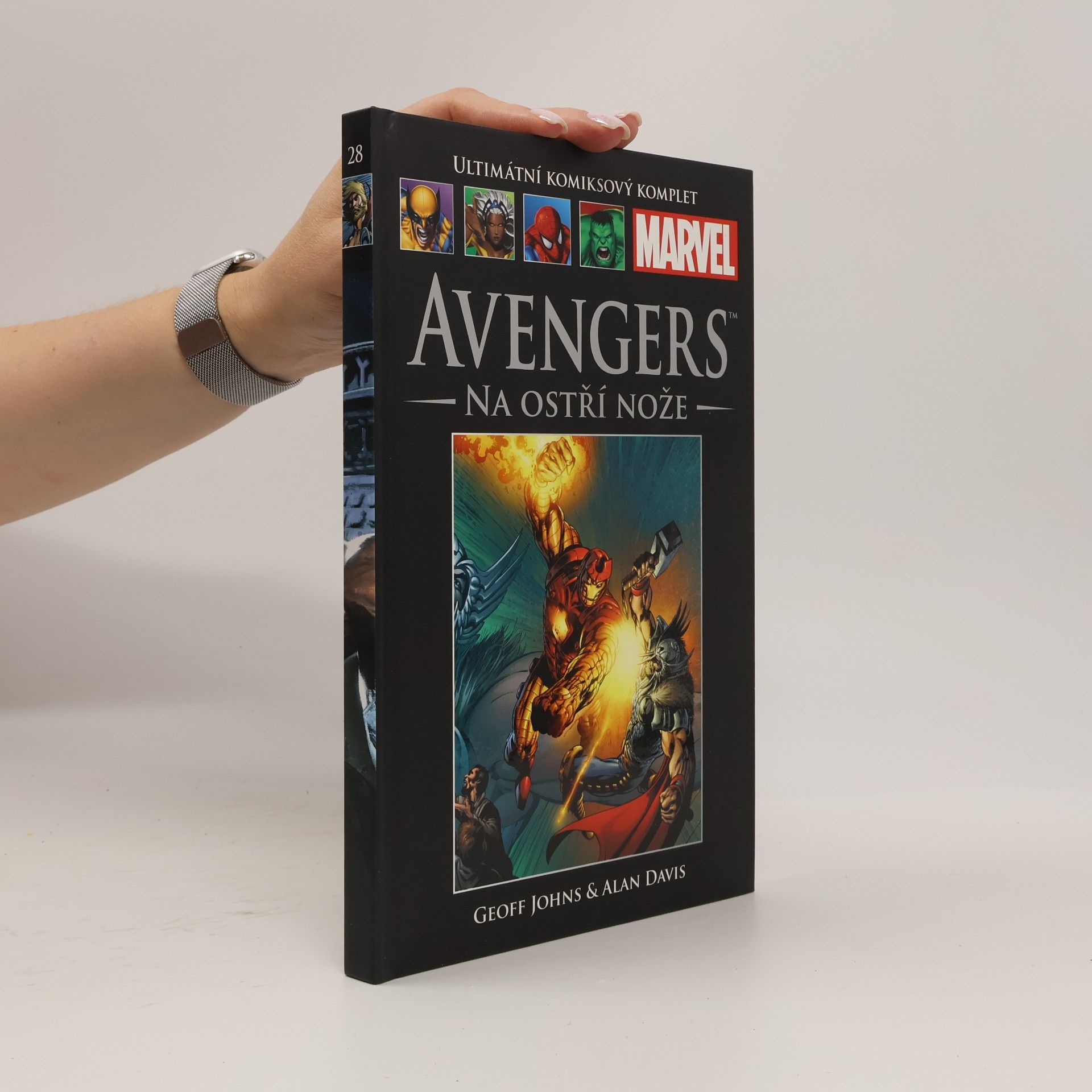 Geoff Johns Ultimátní komiksový komplet 28. Avengers. Na ostří nože
