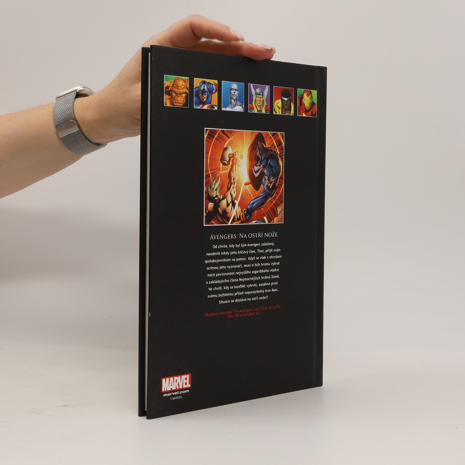 Geoff Johns Ultimátní komiksový komplet 28. Avengers. Na ostří nože