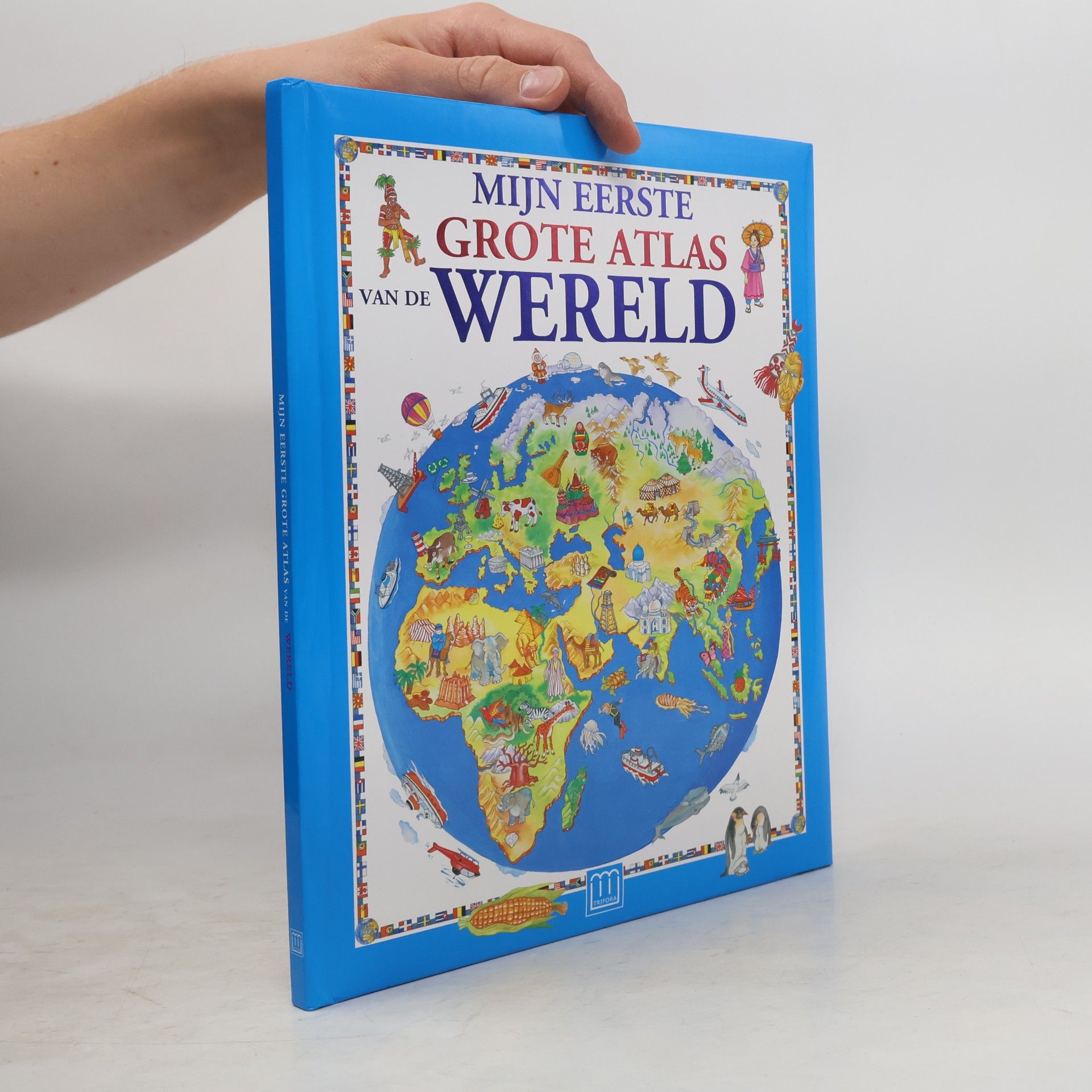 Anja Delombaert Mijn Eerste Grote Atlas van de Wereld