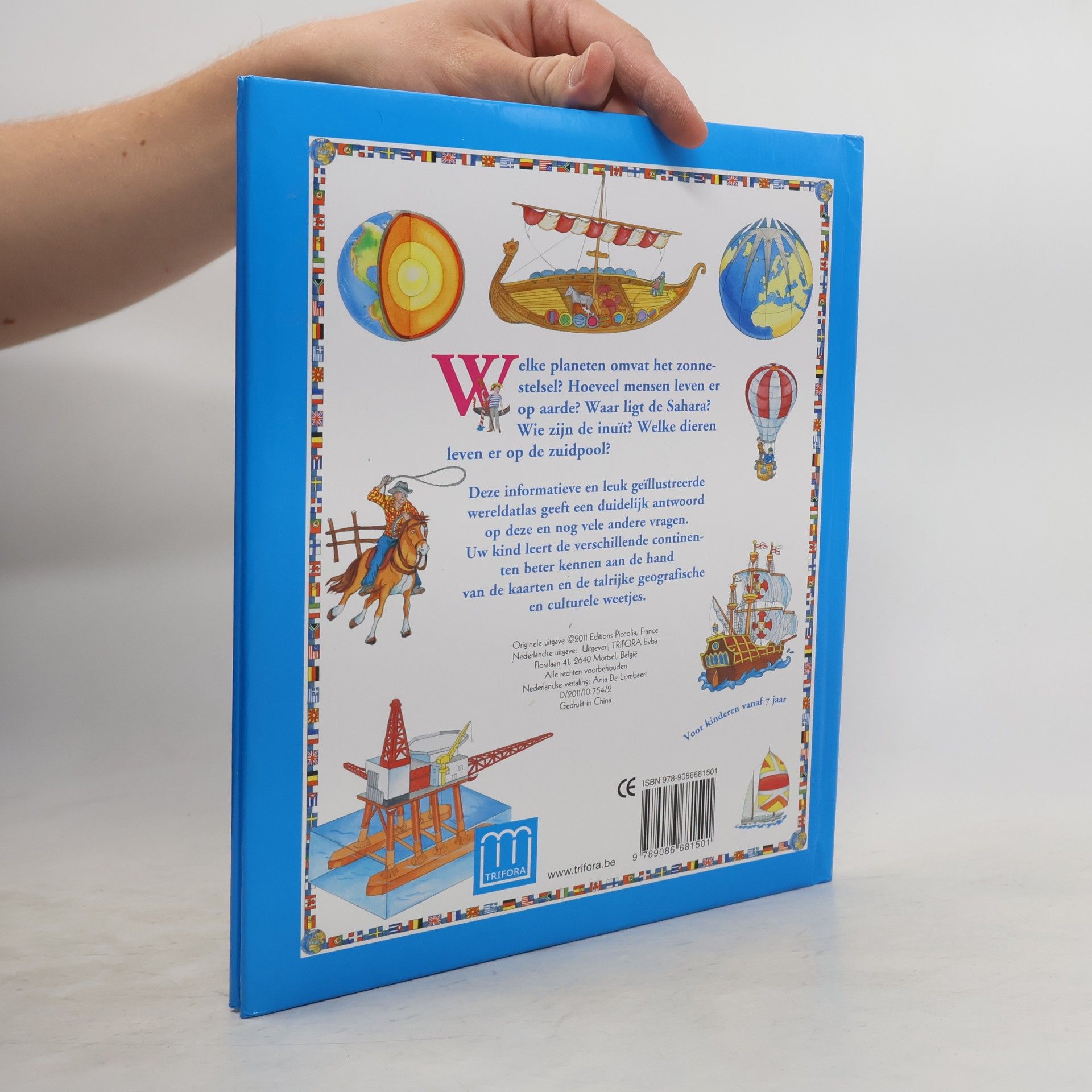 Anja Delombaert Mijn Eerste Grote Atlas van de Wereld