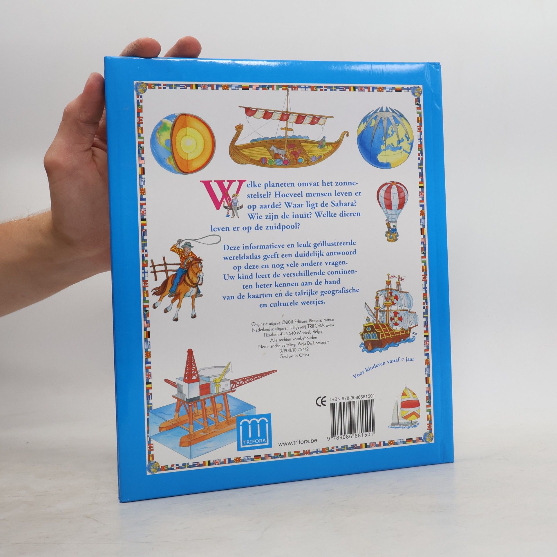 Anja Delombaert Mijn Eerste Grote Atlas van de Wereld