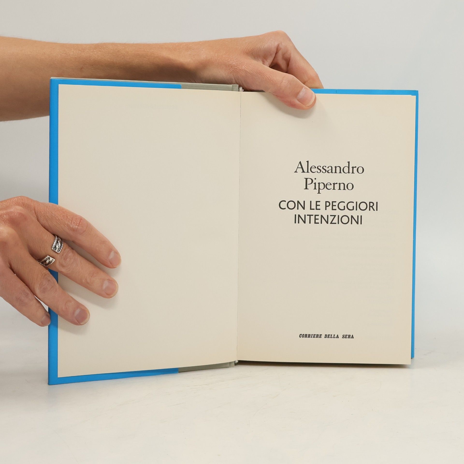 Alessandro Piperno Con le peggiori inzenzioni