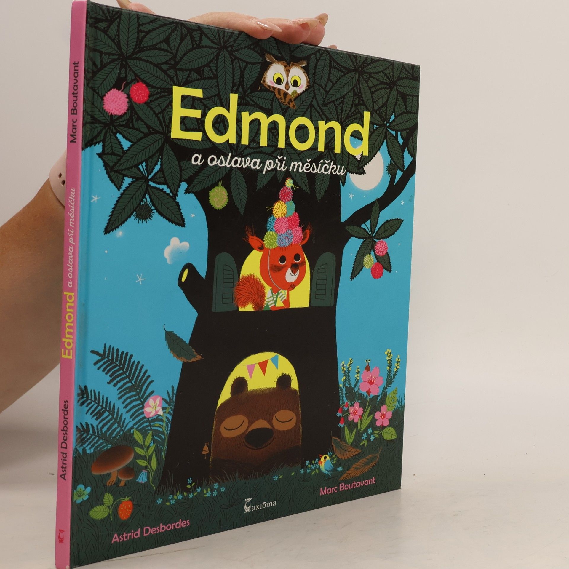 Astrid Desbordes Edmond a oslava při měsíčku