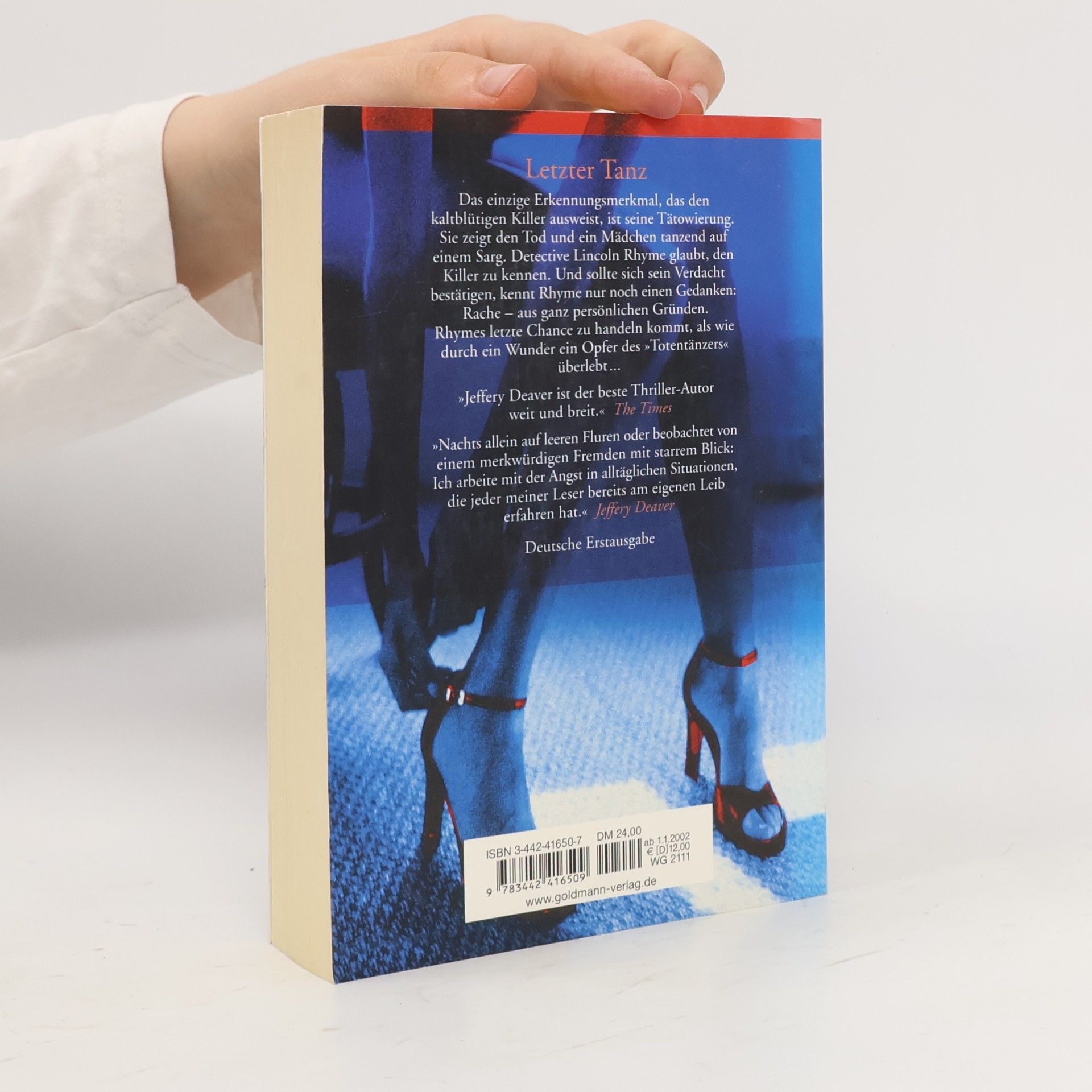 Jeffery Deaver Letzter Tanz