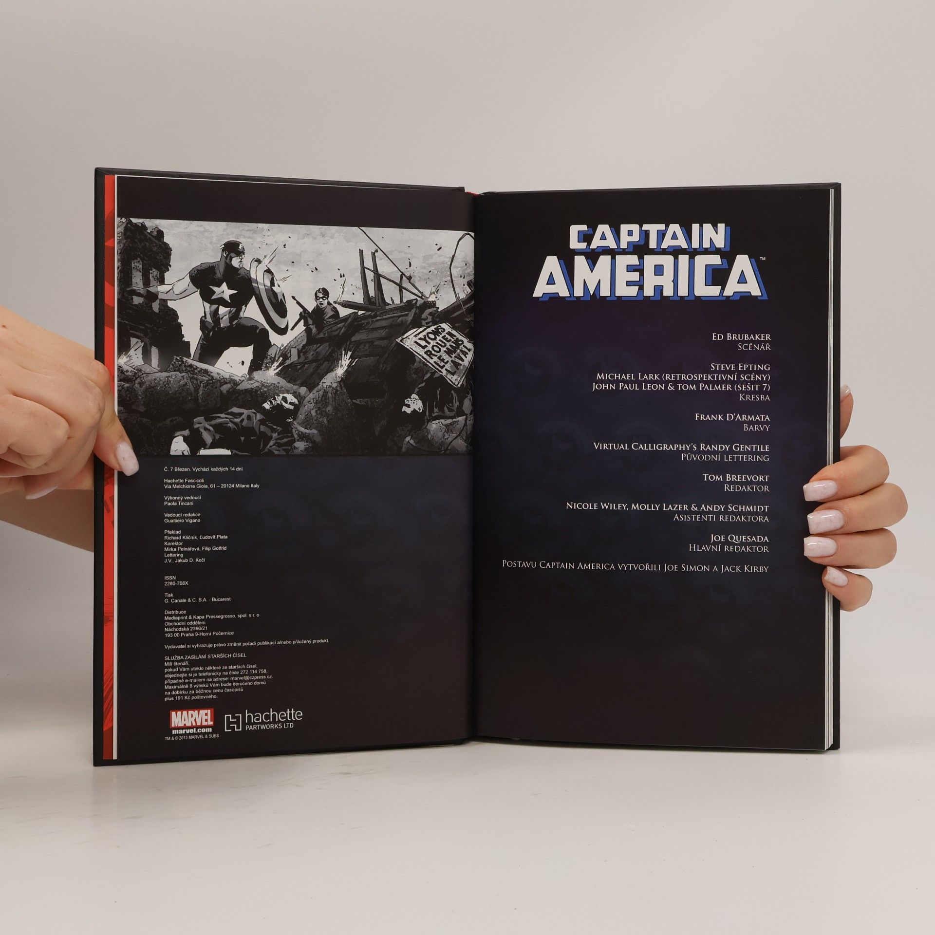 Ed Brubaker Ultimátní komixový komplet 44. Captain America. Zimní voják 1