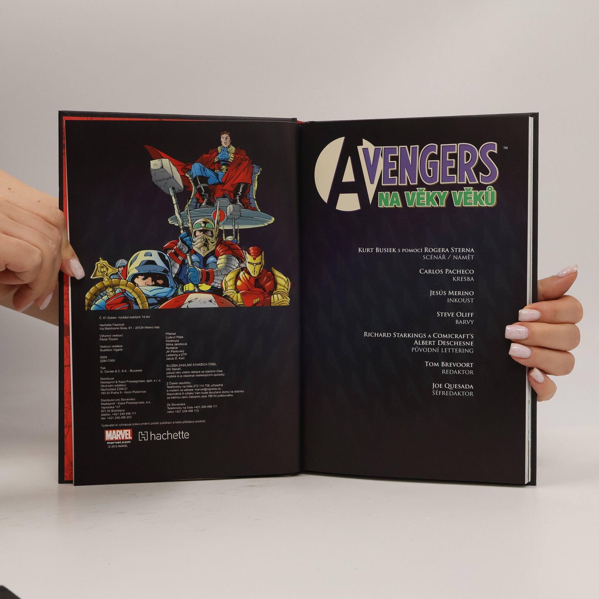 Kurt Busiek Ultimátní komiksový komplet 61. Avangers. Na věky věků část 1.
