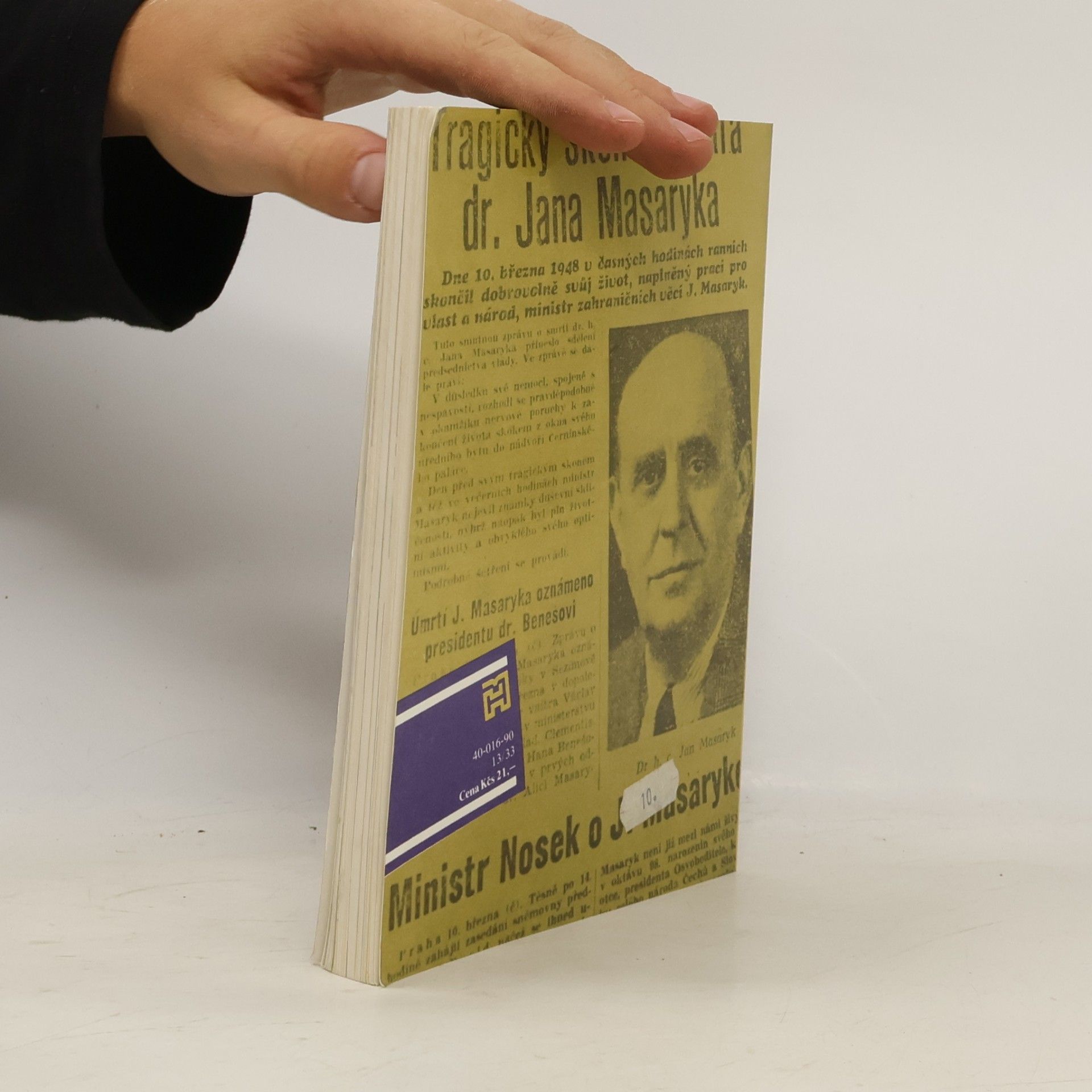 Petr Kettner Proč zemřel Jan Masaryk?
