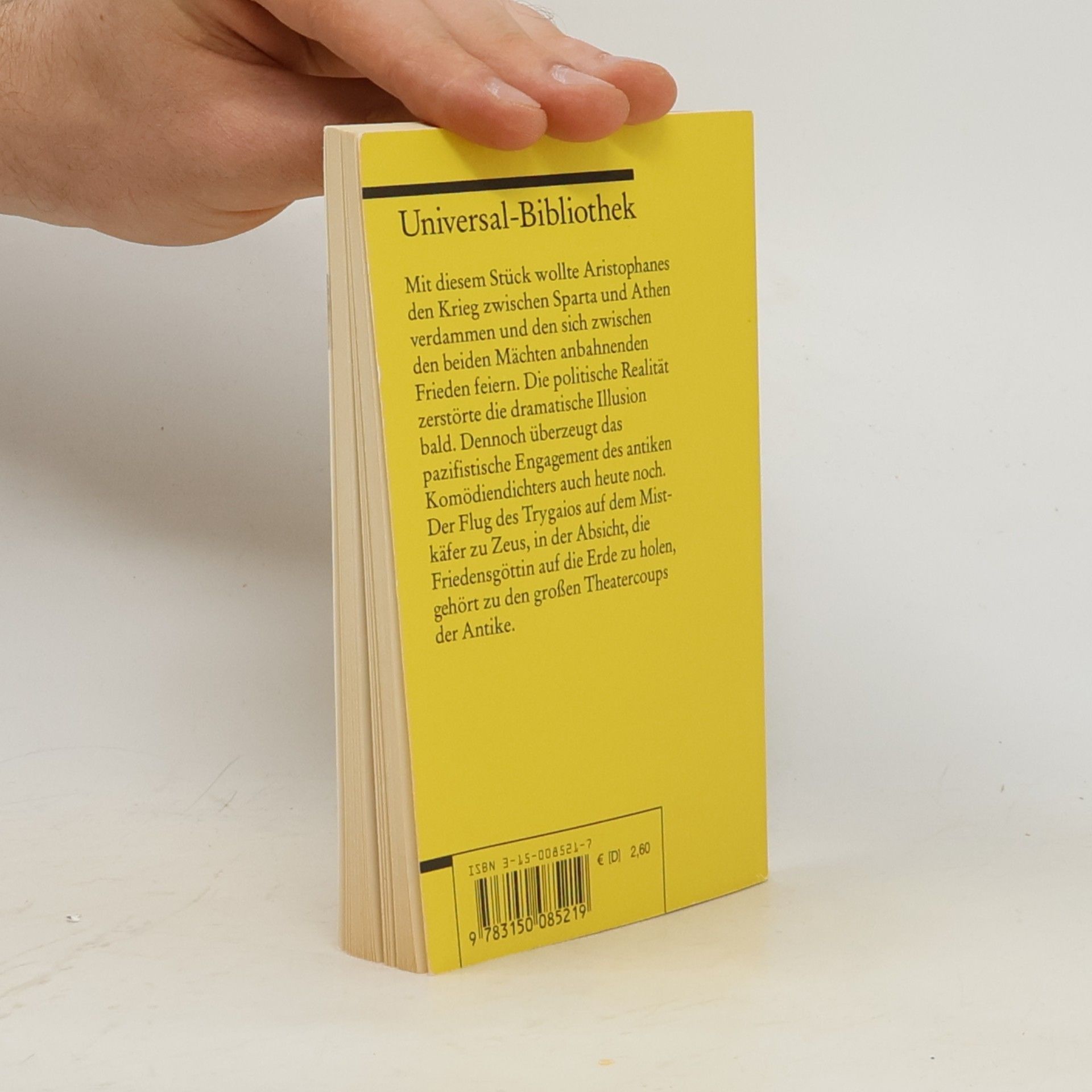 Aristofanes Reclams Universal-Bibliothek - 8521: Der Frieden