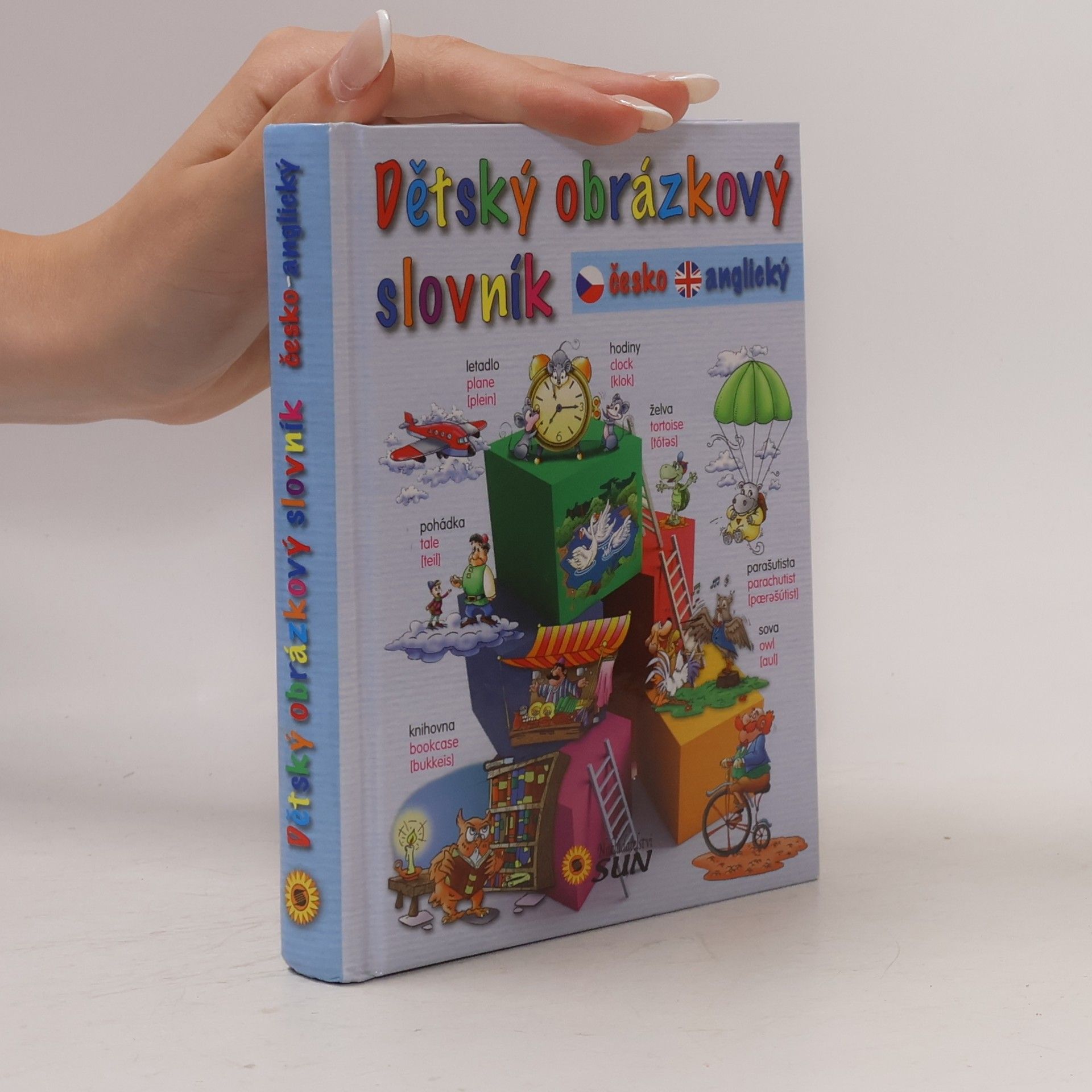 Dětský obrázkový slovník : slovník česko-anglický