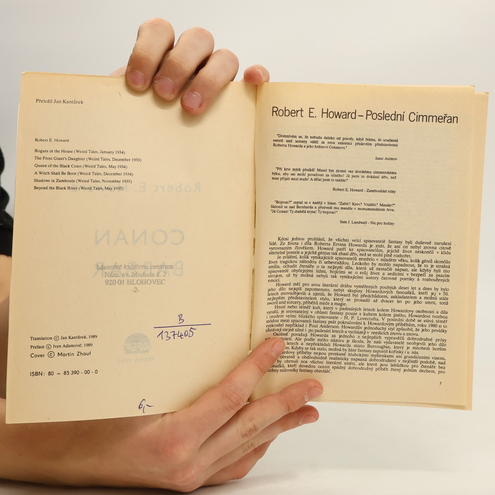 Robert E. Howard Conan barbar