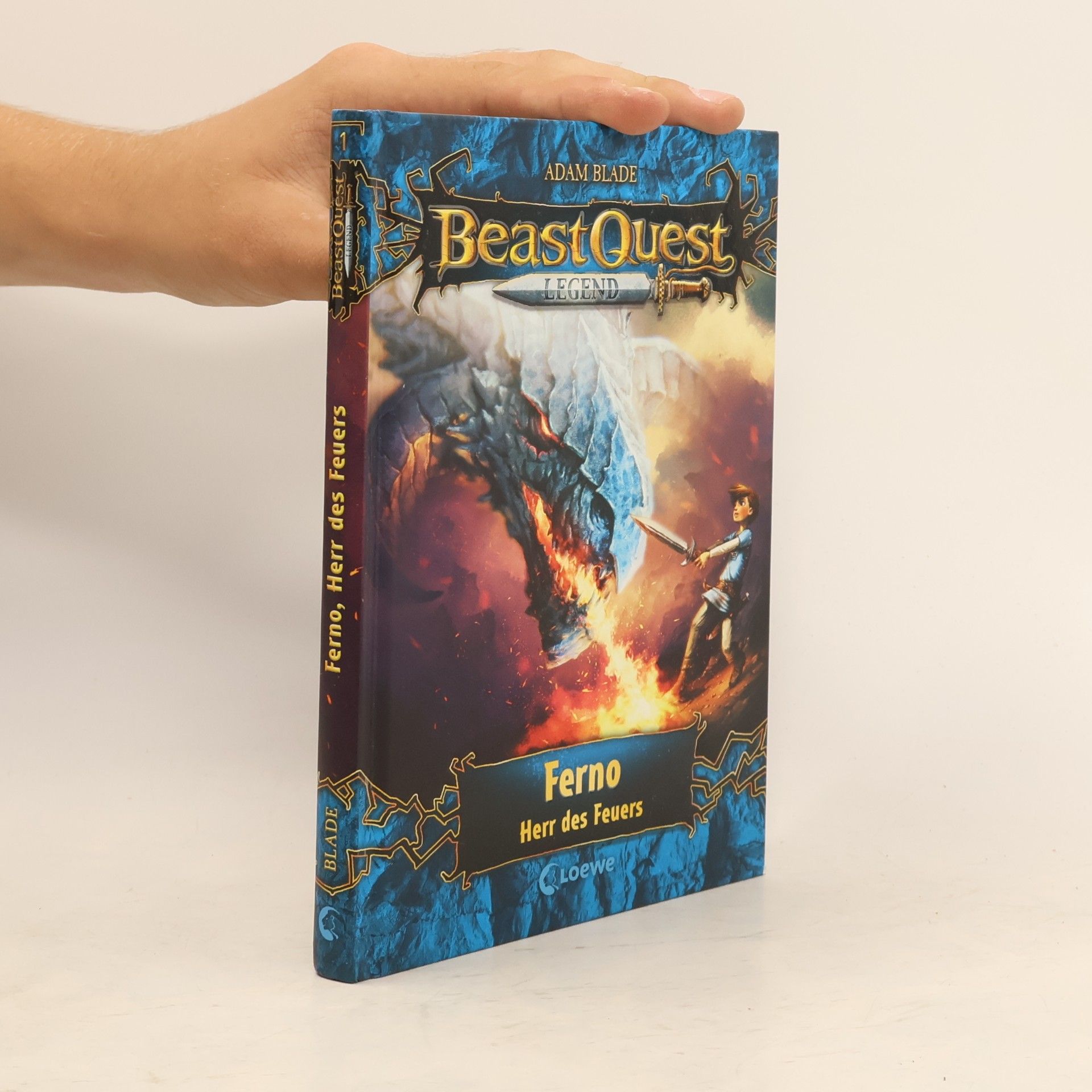 Adam Blade Beast Quest Legend - Ferno, Herr des Feuers