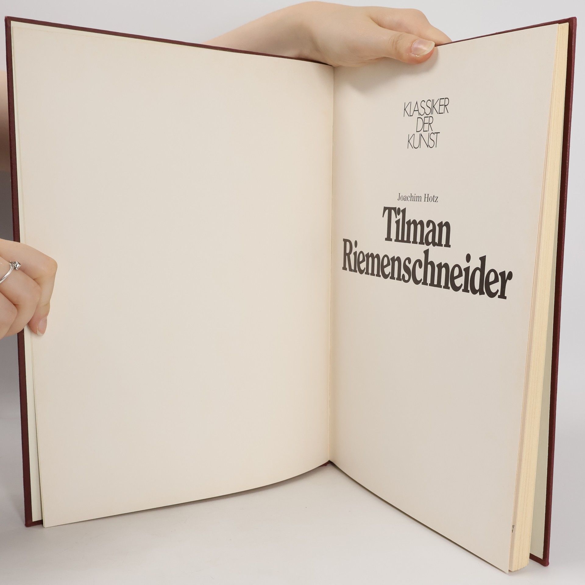Joachim Hotz Klassiker der Kunst: Tilman Riemenschneider