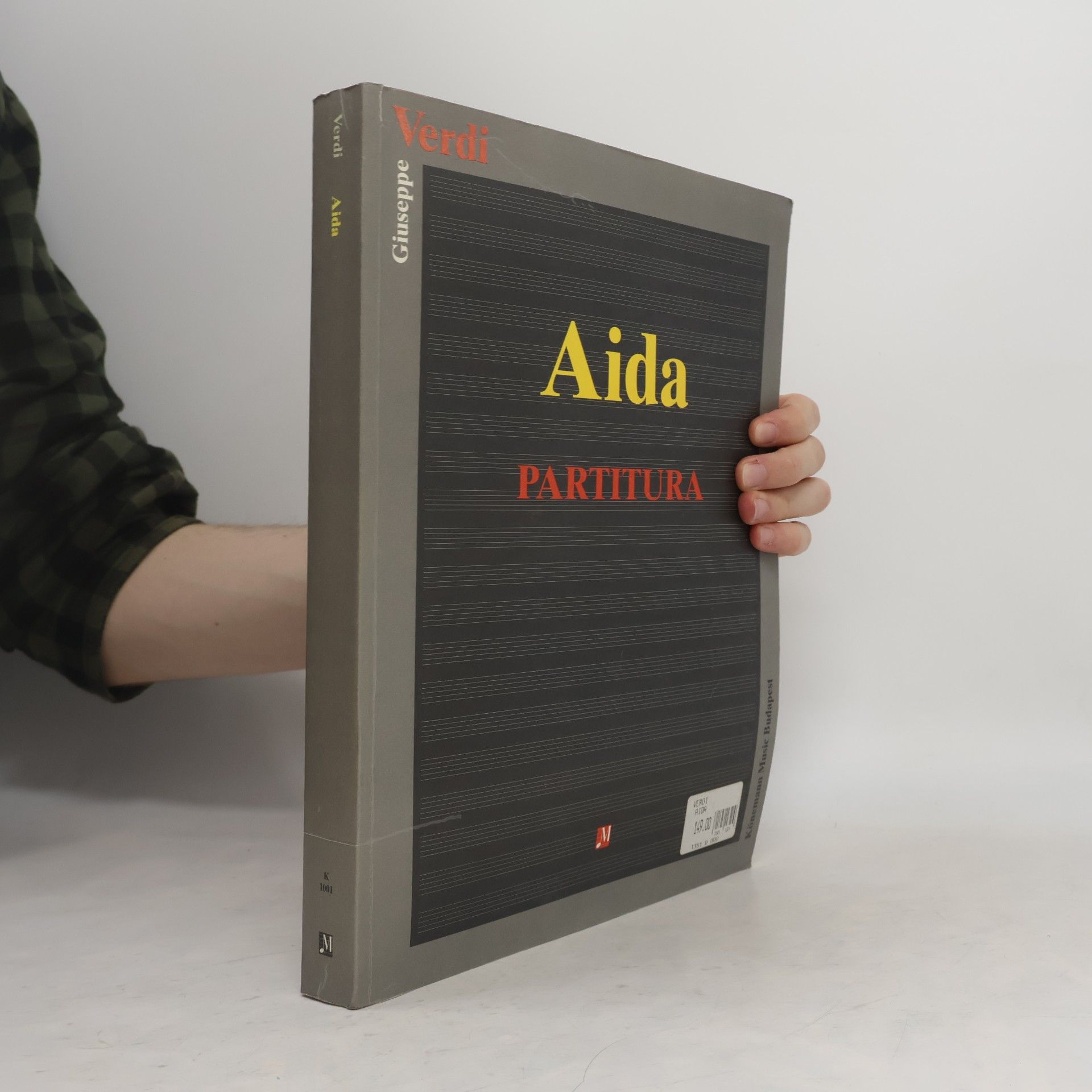 Giuseppe Verdi Aida. Partitura