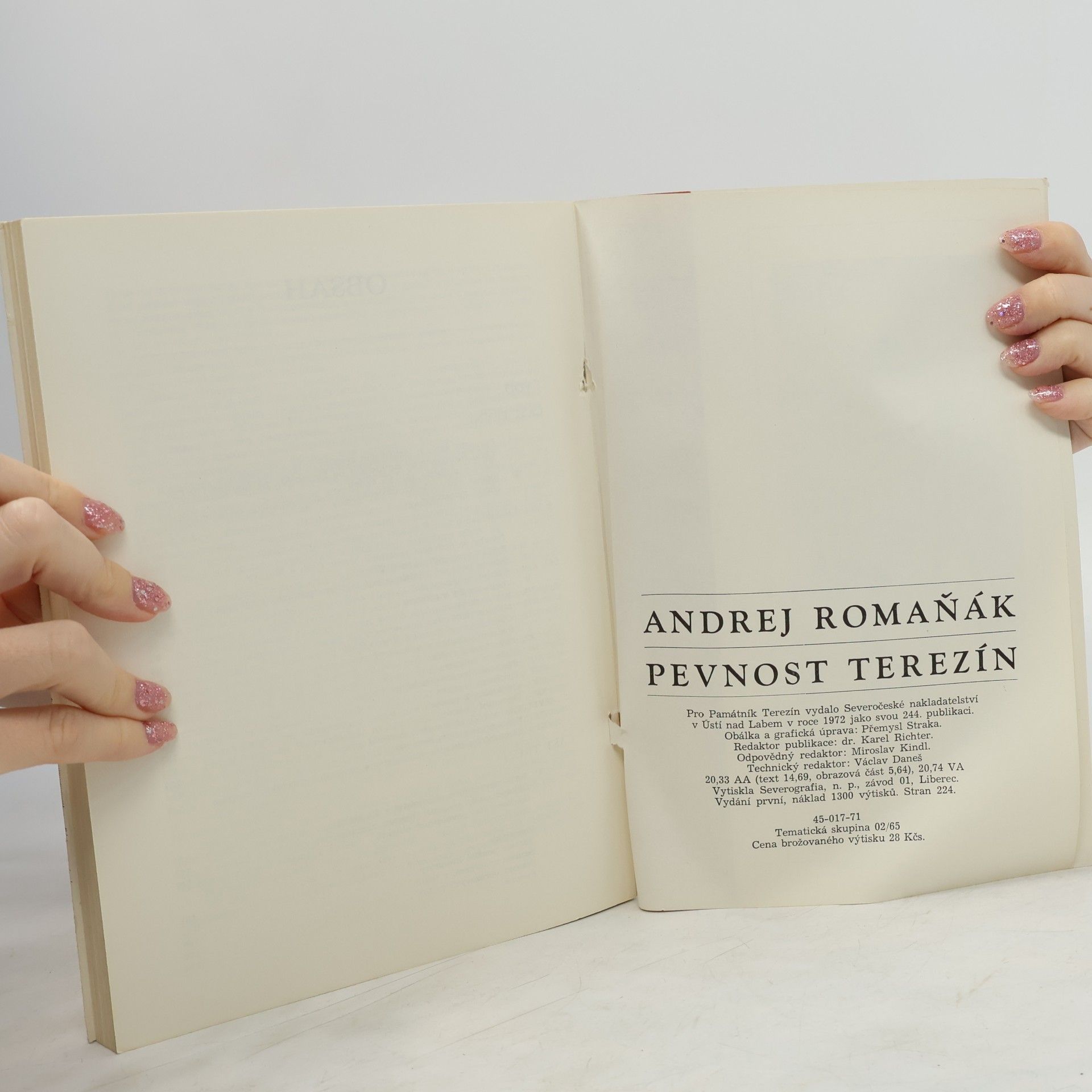 Andrej Romaňák Pevnost Terezín