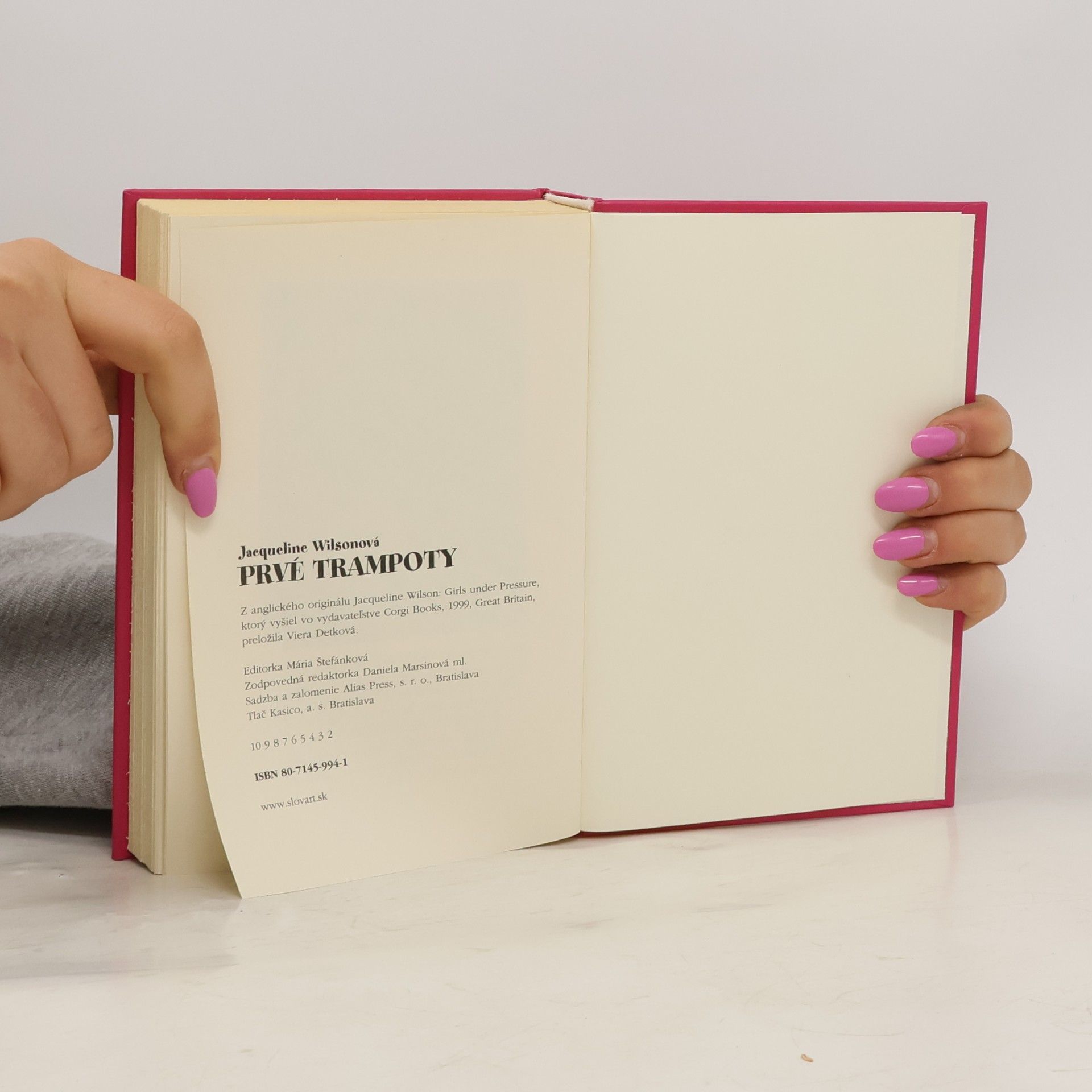 Jacqueline Wilson Prvé trampoty