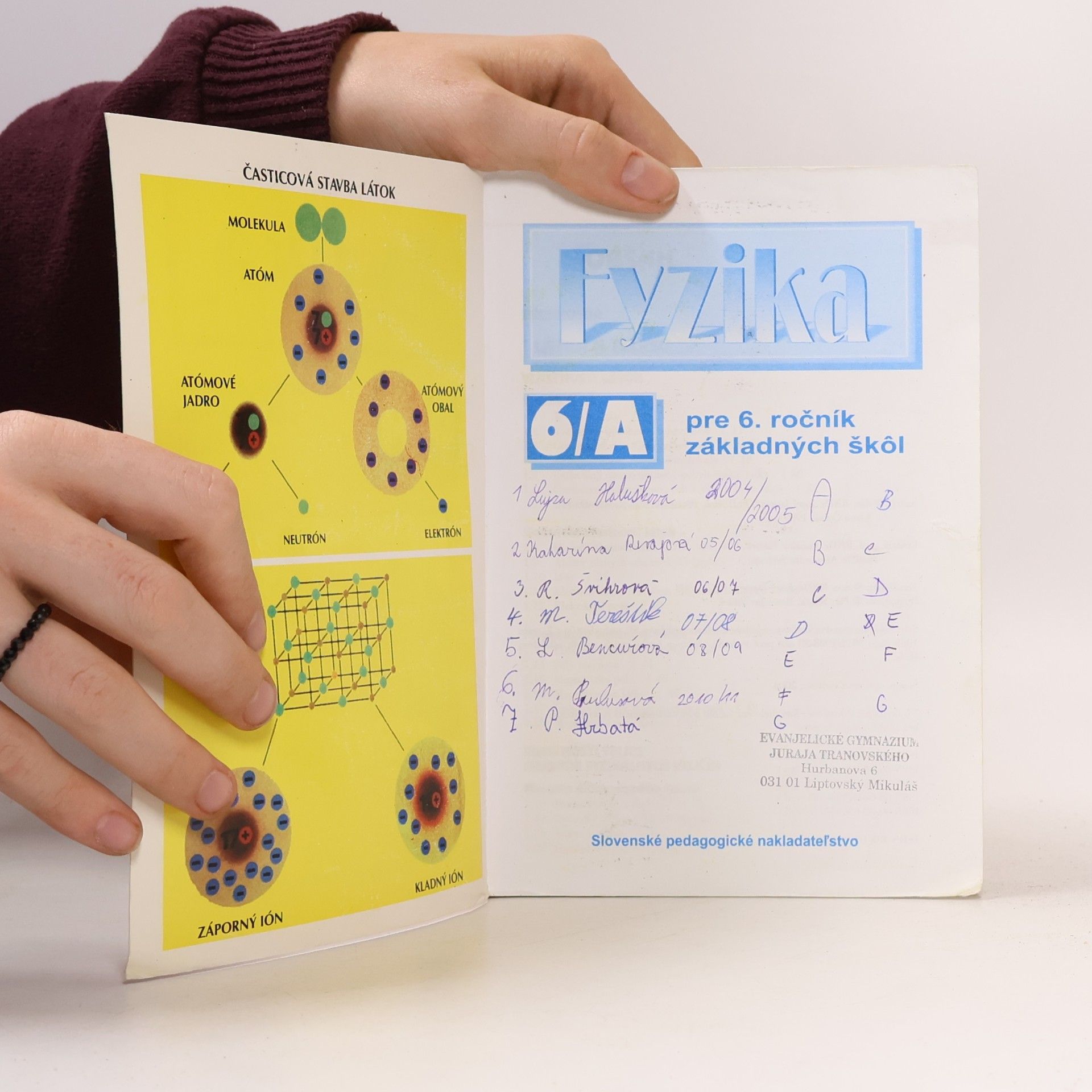 Jozef Janovič Fyzika 6/A