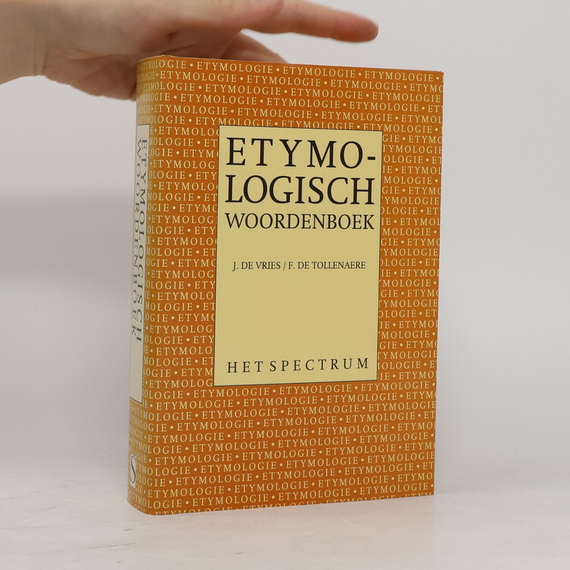 J. de Vries Etymologisch woordenboek